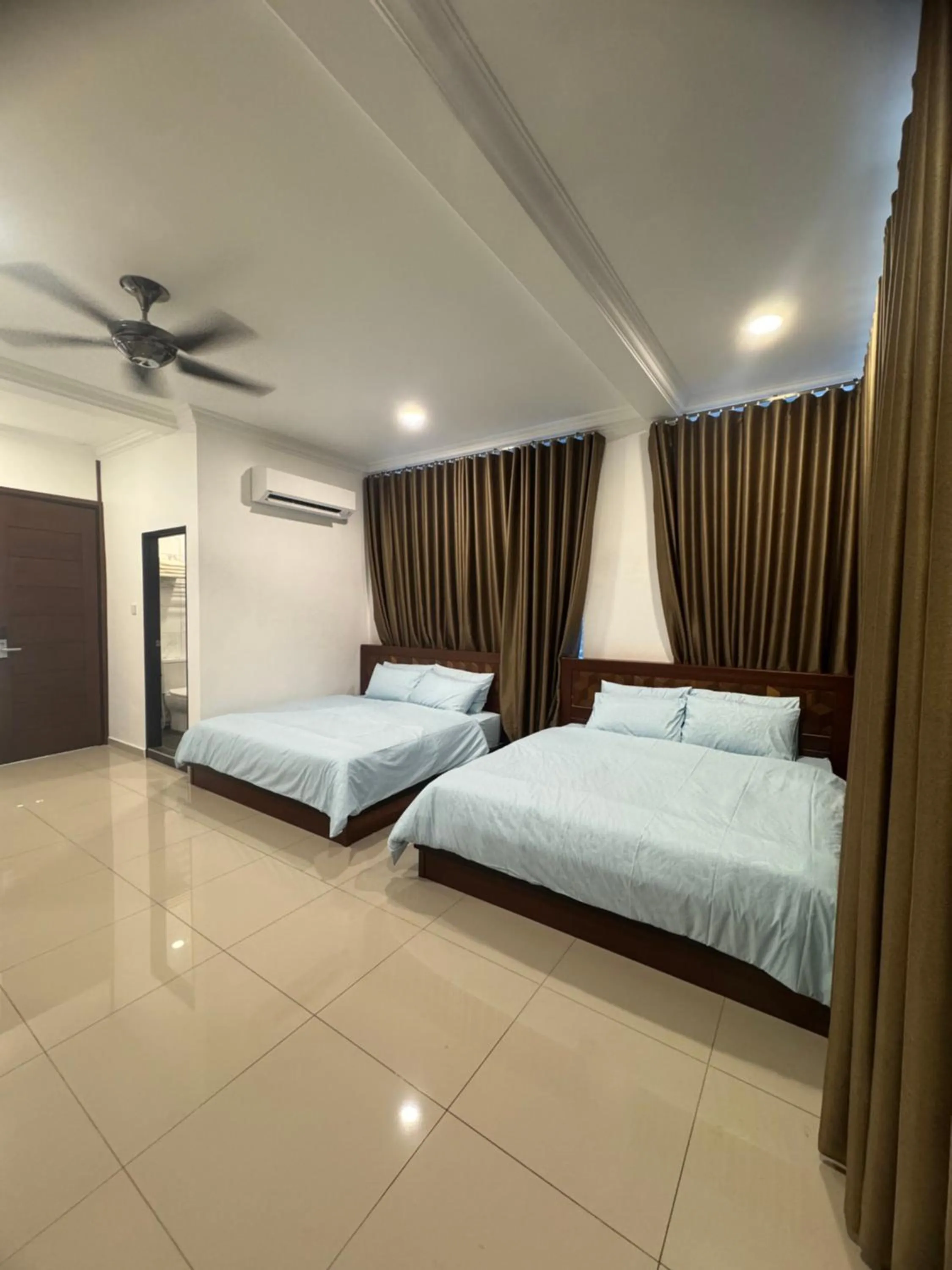 Bed in LSH Perlis Rest House