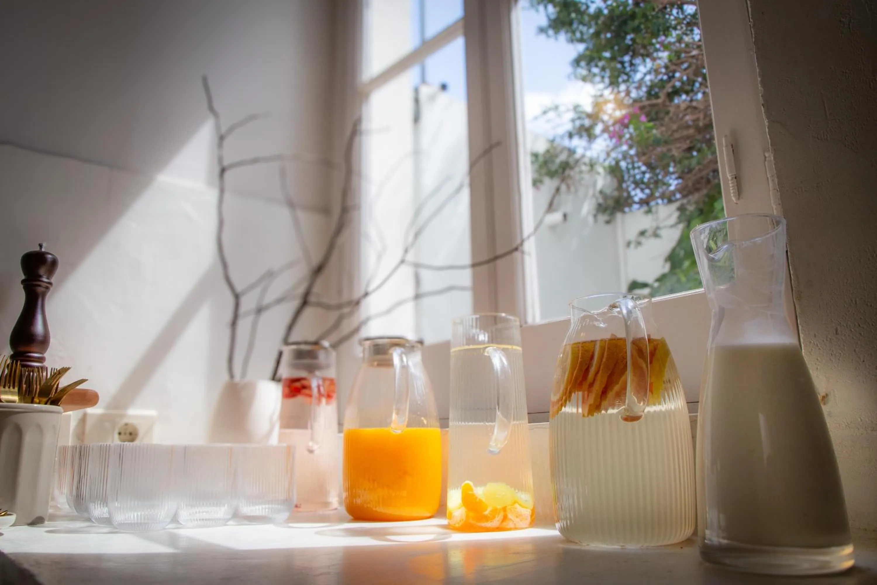 Kitchen or kitchenette in Casa Lahusen