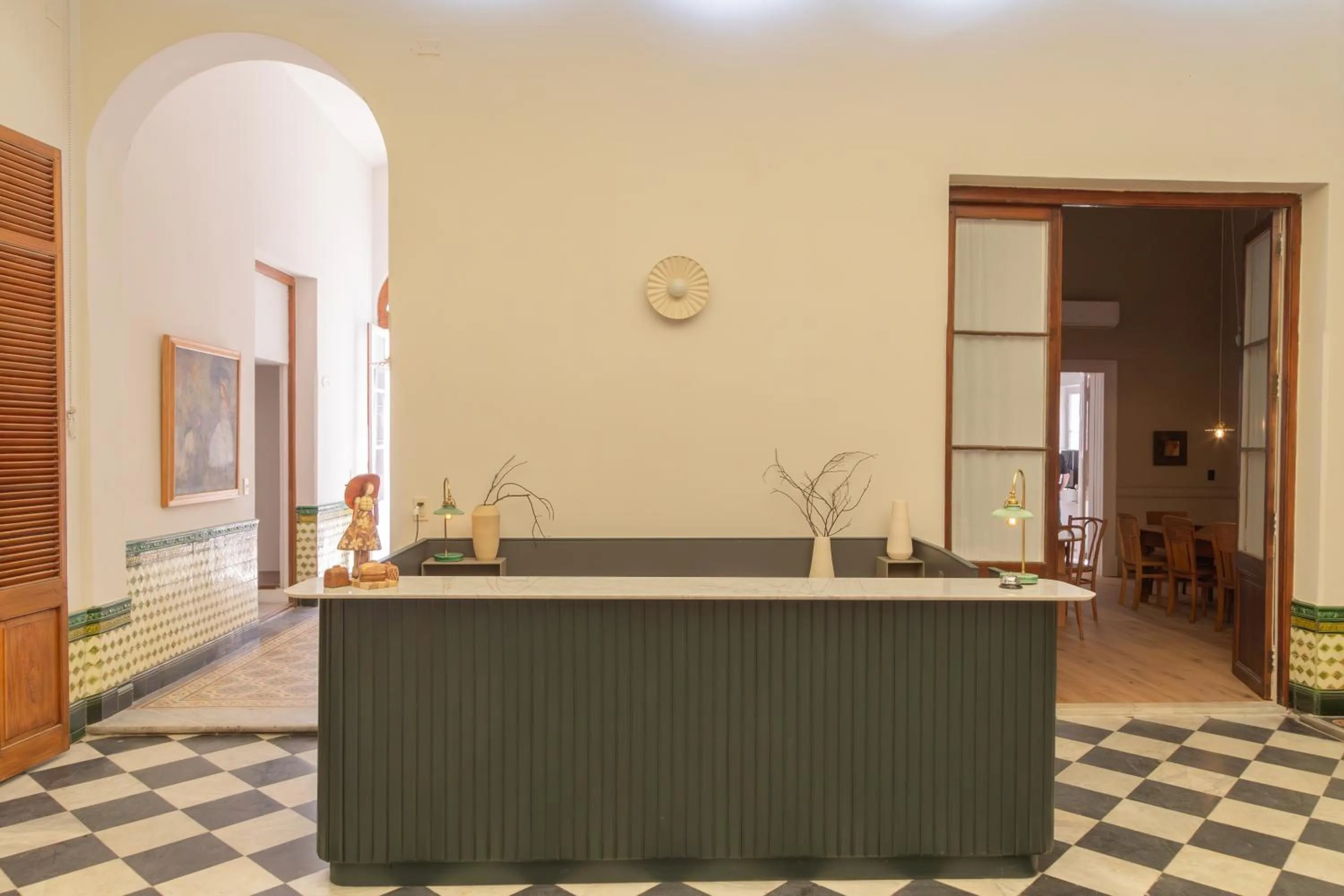 Lobby or reception in Casa Lahusen