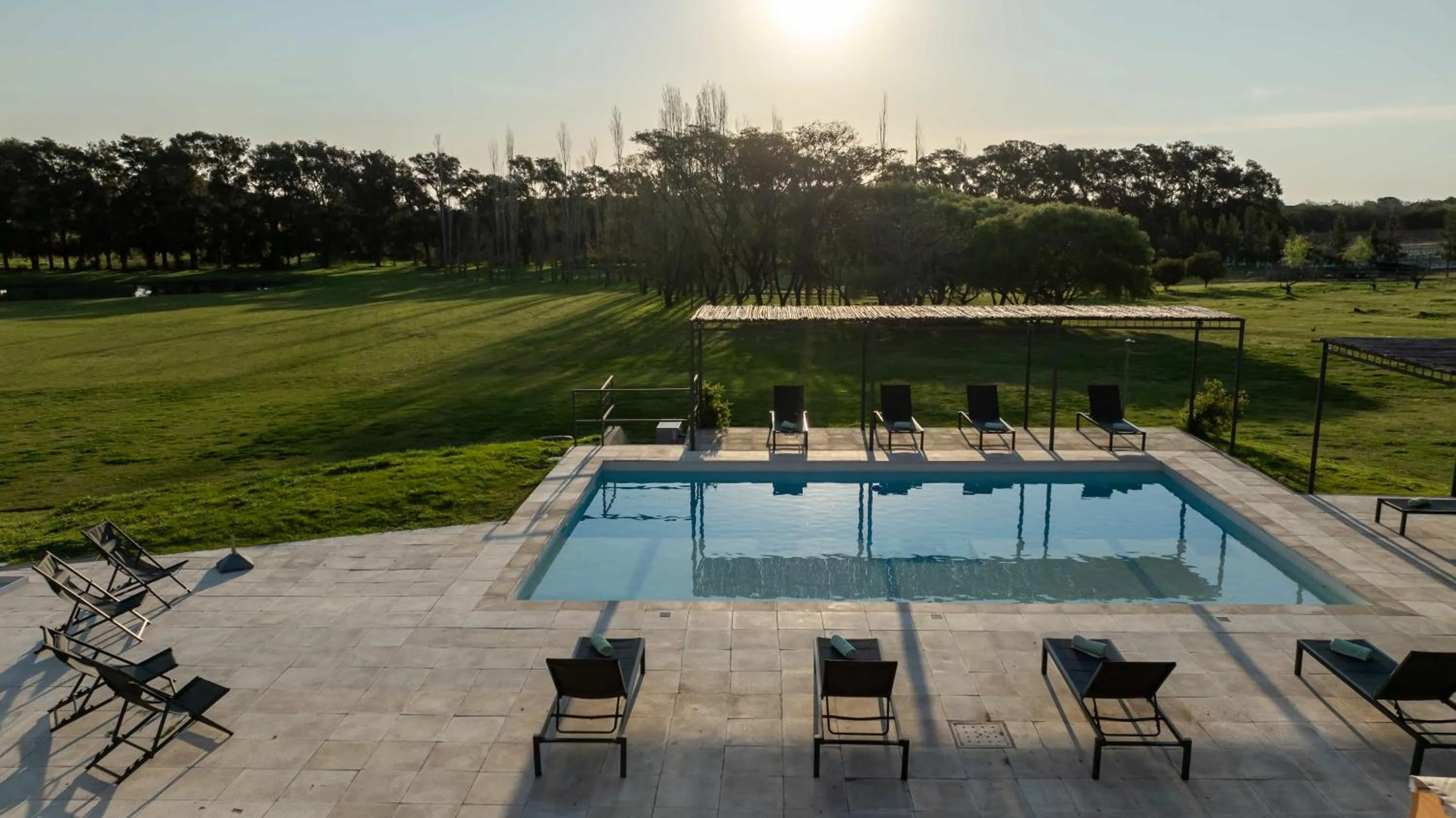 Swimming pool in Casa Lahusen