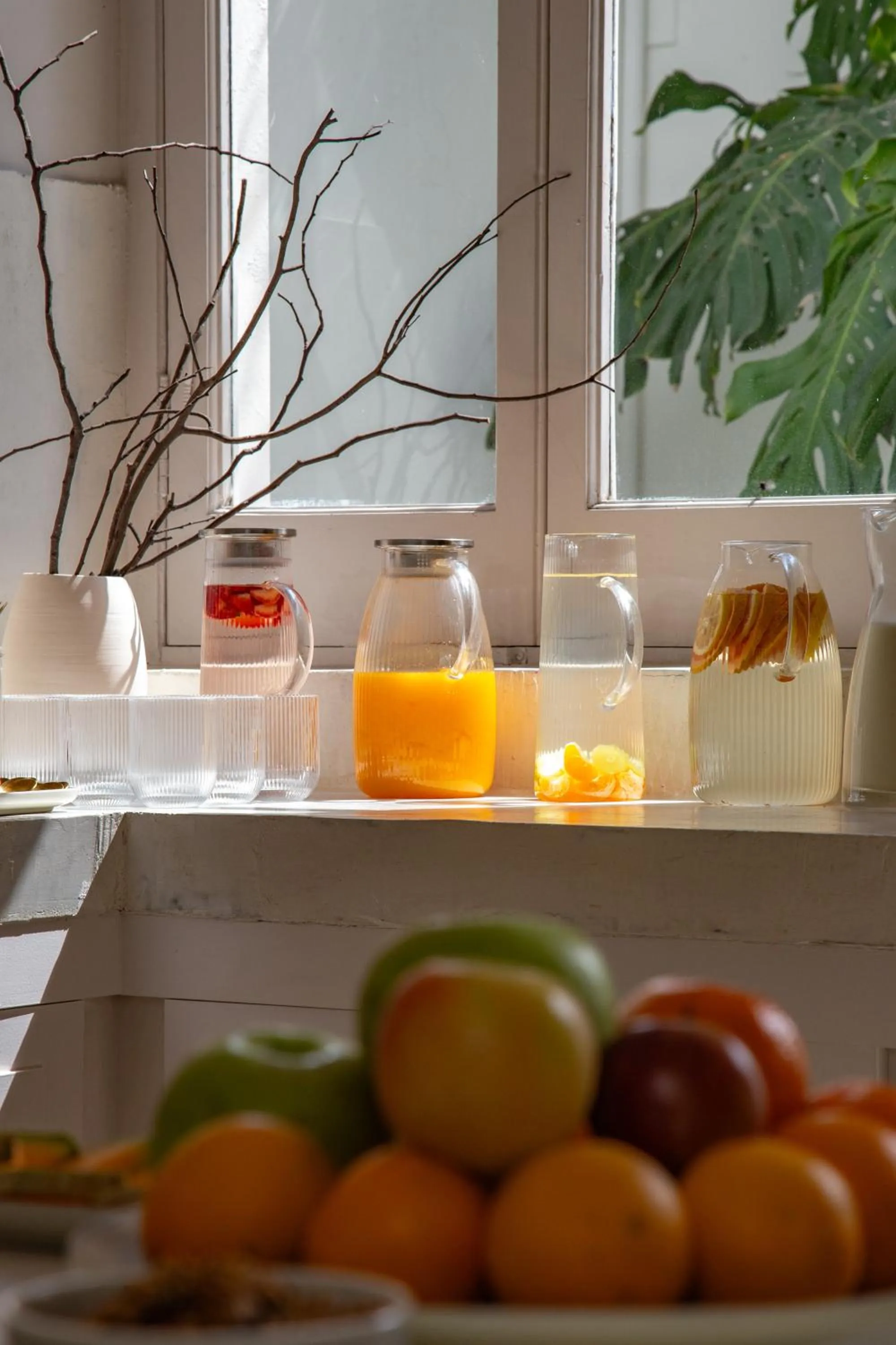 Buffet breakfast in Casa Lahusen