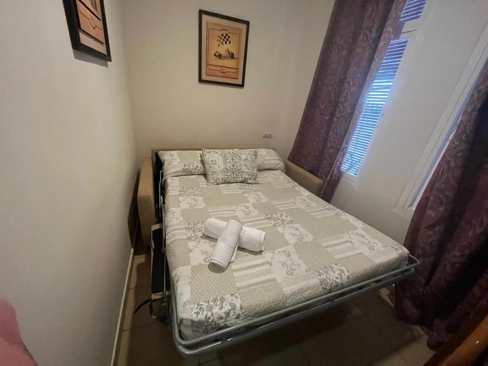 Bed in Hostal Costa Azul