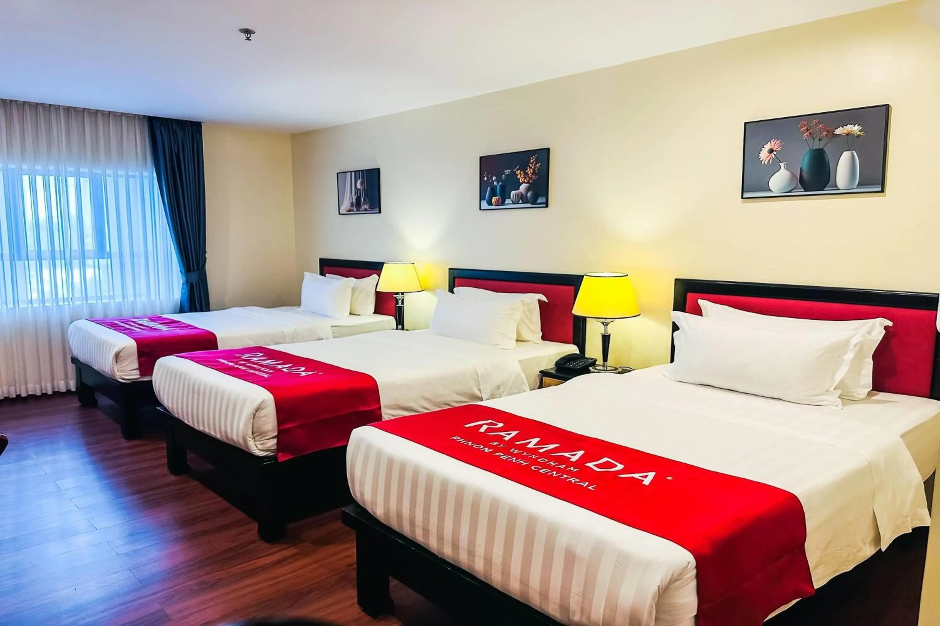 Photo of the whole room, Bed in Ramada by Wyndham Phnom Penh Central