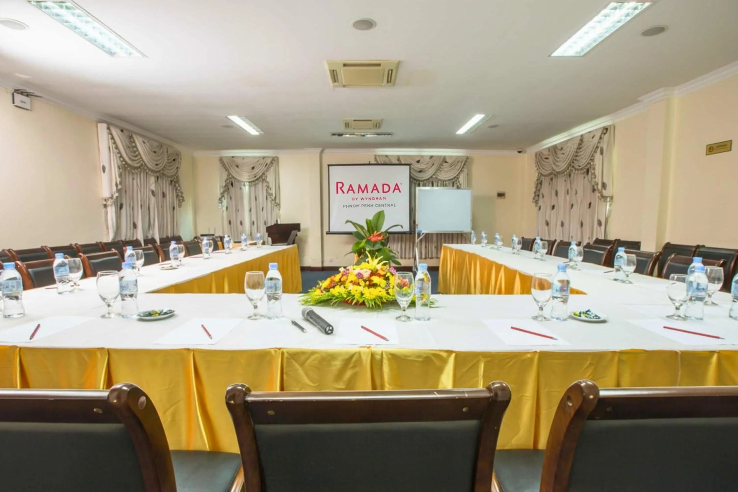 Meeting/conference room in Ramada by Wyndham Phnom Penh Central