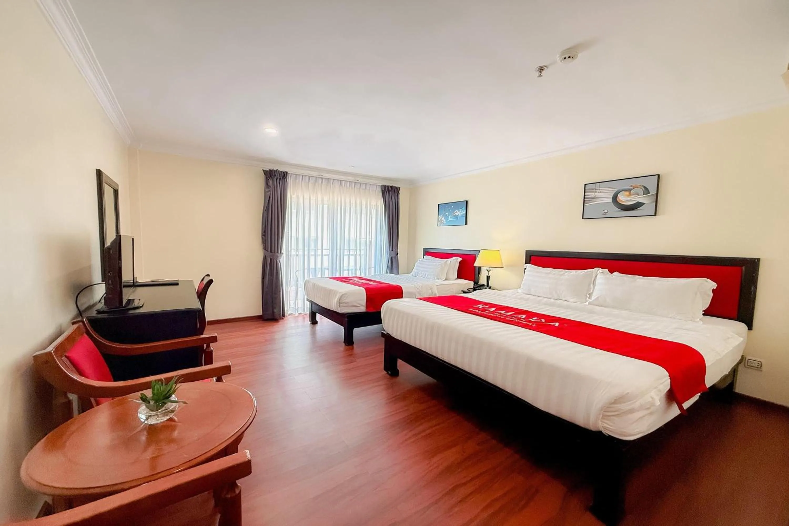 Photo of the whole room, Bed in Ramada by Wyndham Phnom Penh Central