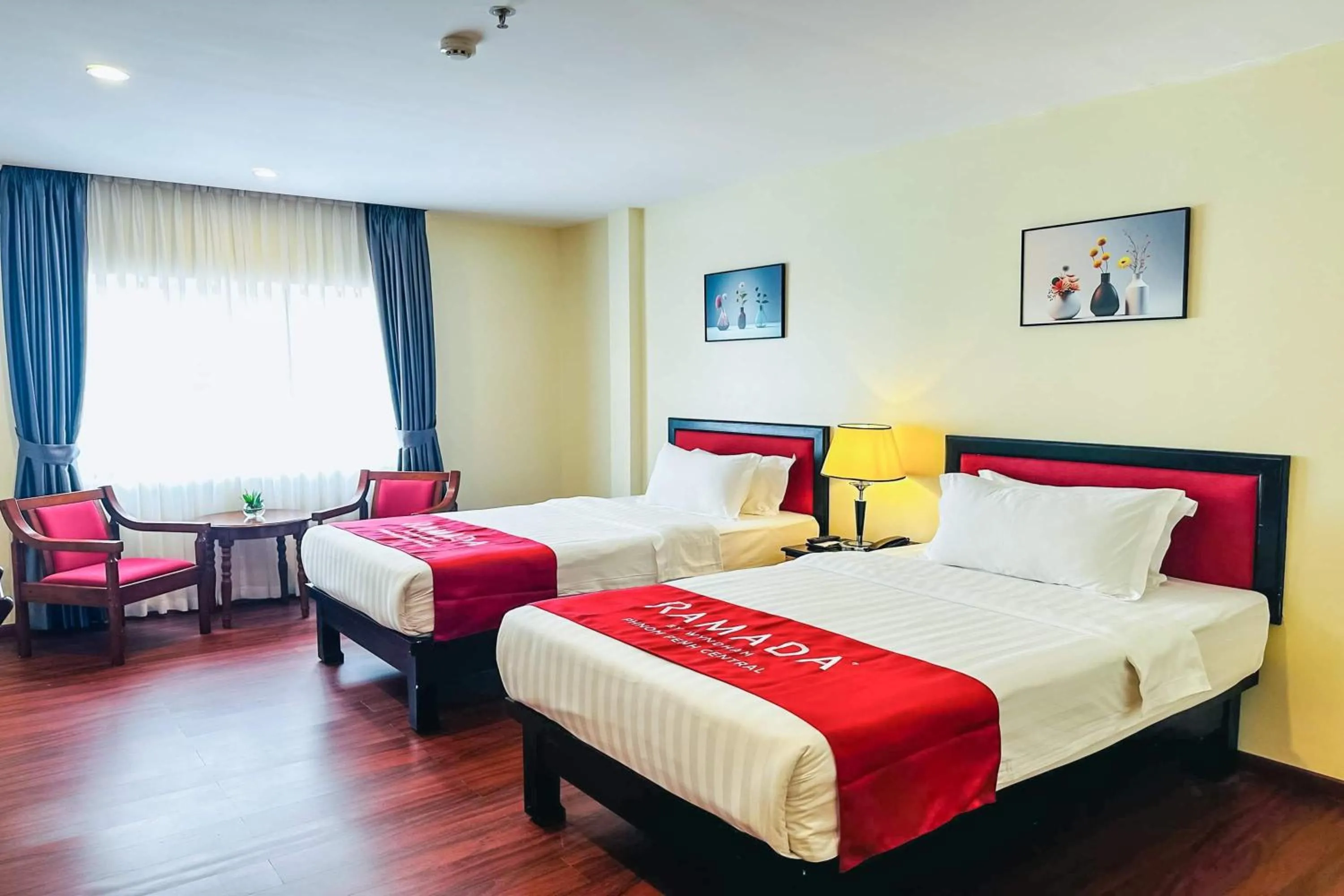 Photo of the whole room, Bed in Ramada by Wyndham Phnom Penh Central