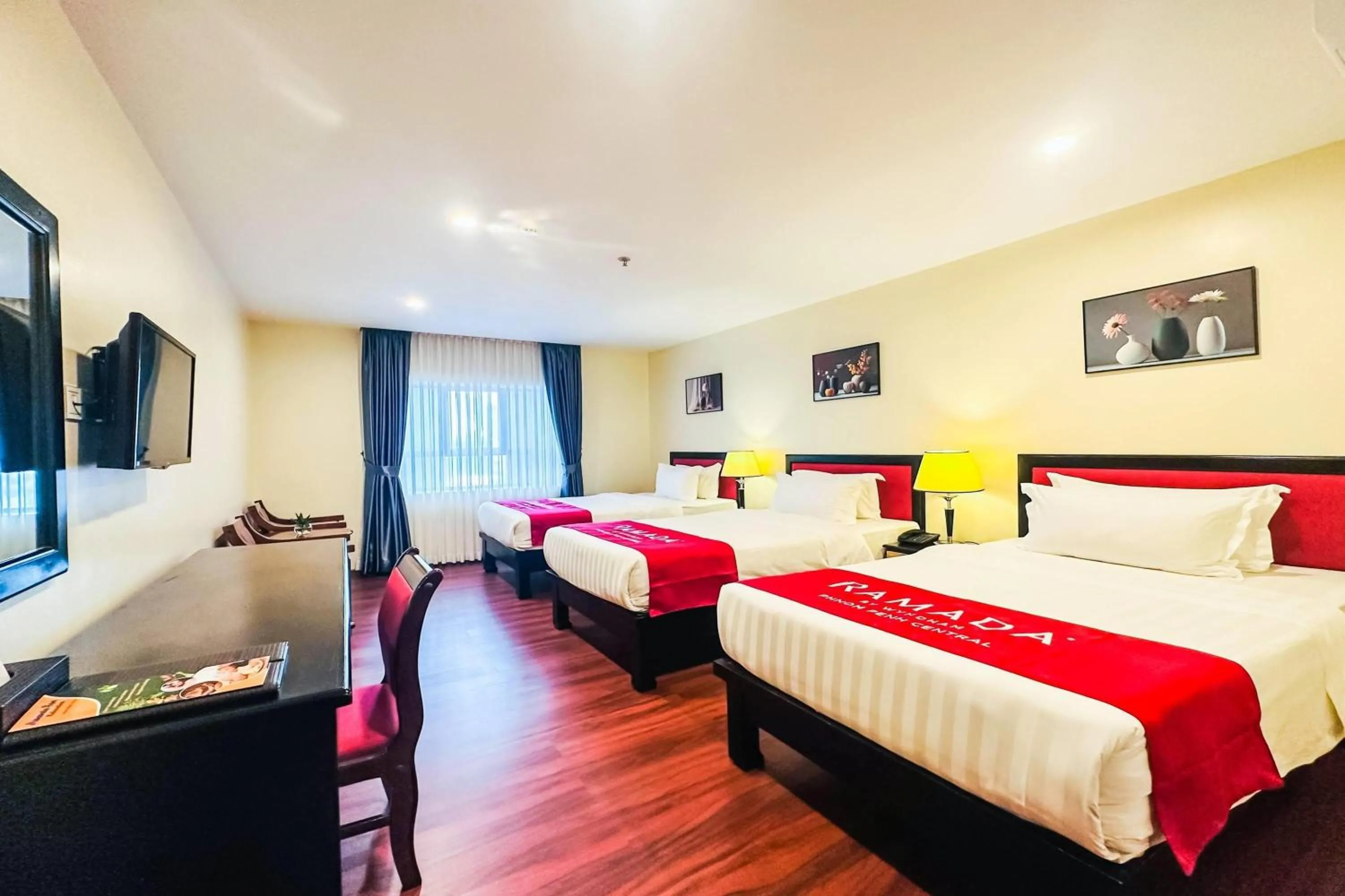 Photo of the whole room, Bed in Ramada by Wyndham Phnom Penh Central