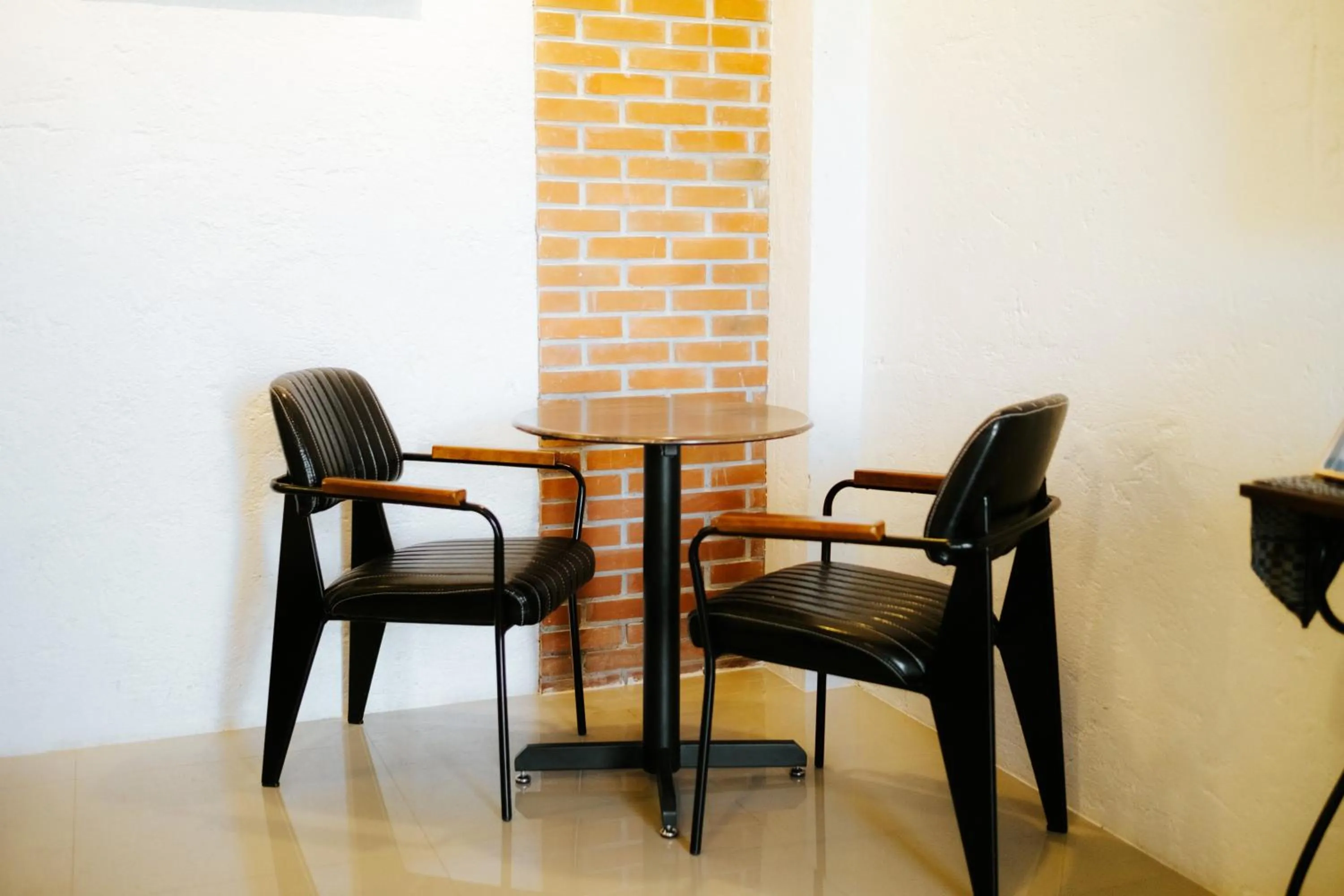 Seating area in Ilocos Urban Wave Resort