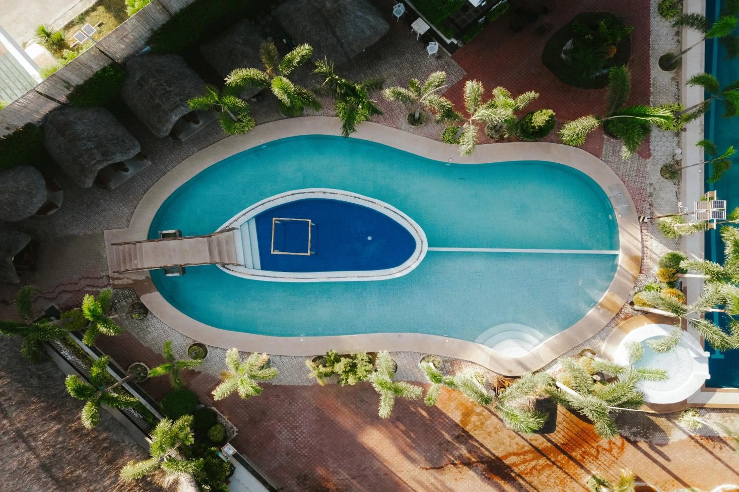 Swimming pool in Ilocos Urban Wave Resort