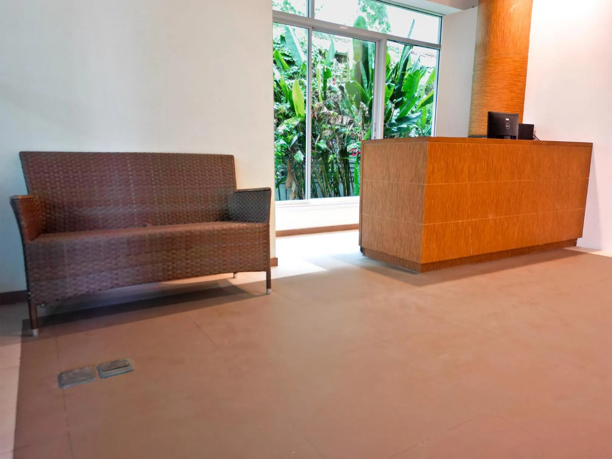 Lobby or reception in The Beachfront Hostel
