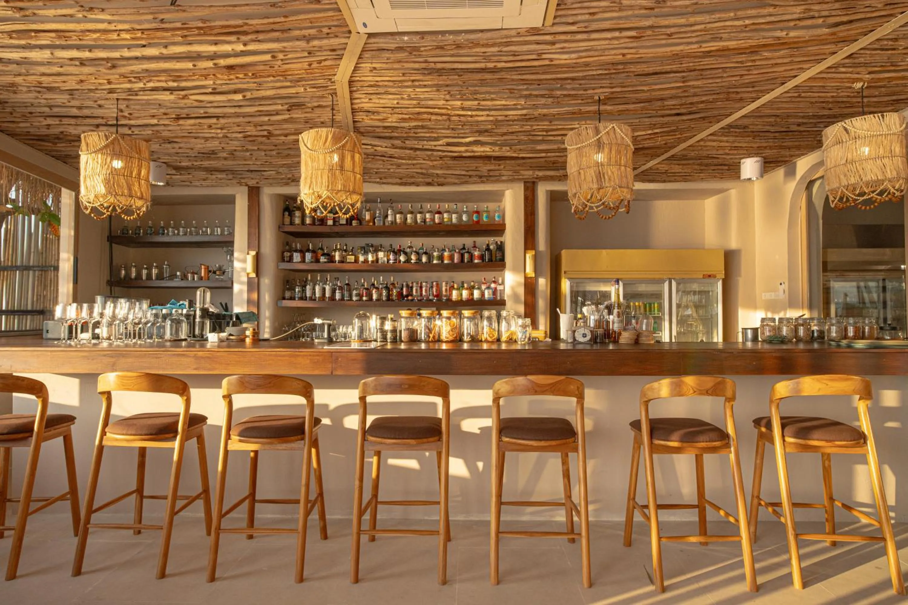 Restaurant/places to eat in The Beachfront Hostel