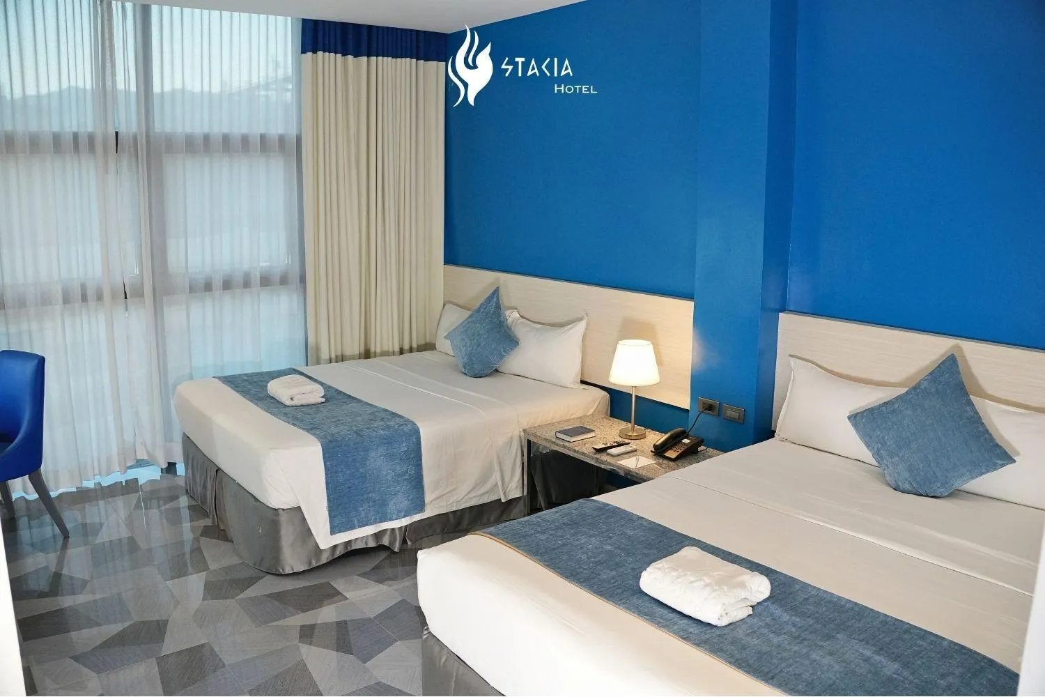 Bed in Stacia Hotel