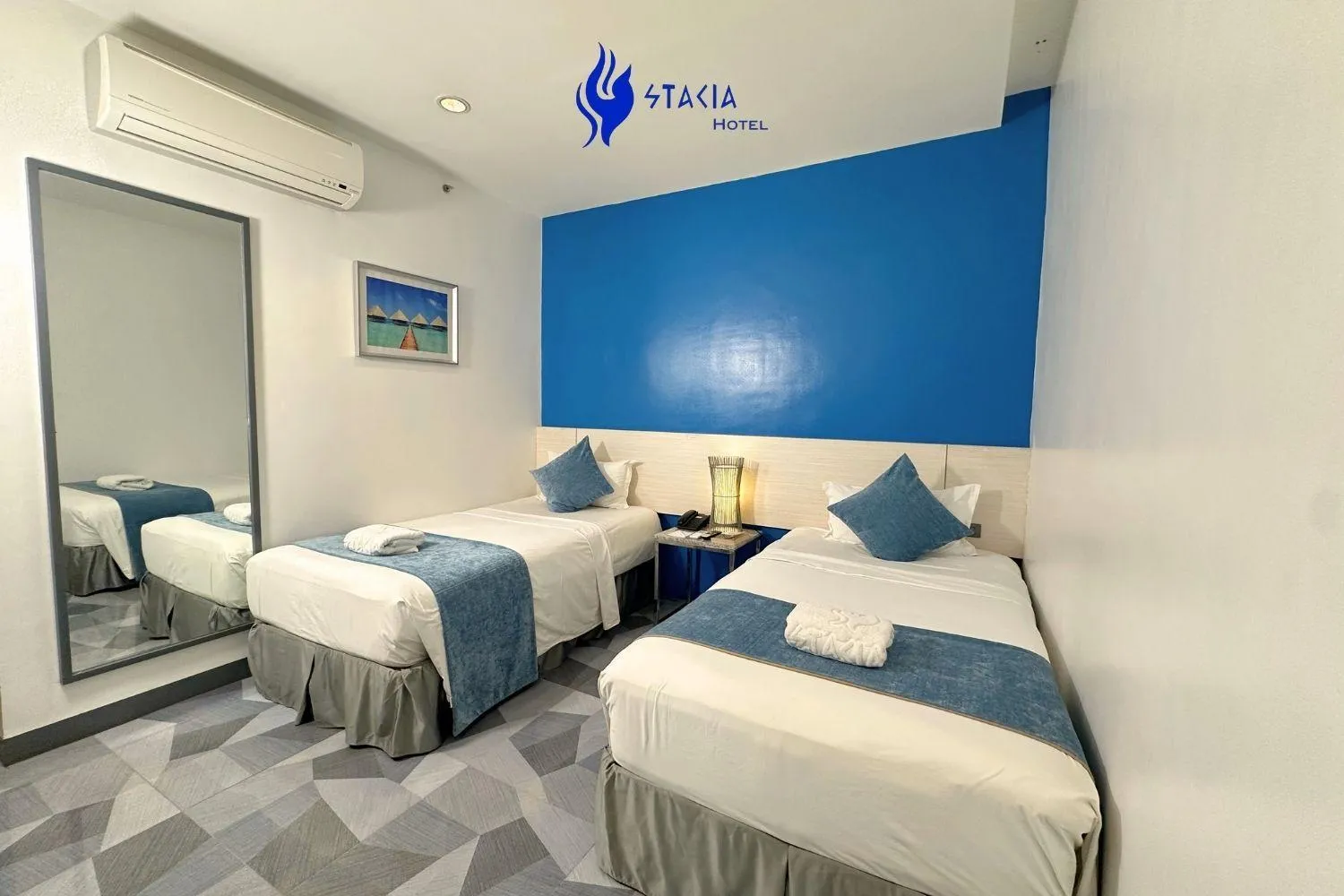 Bed in Stacia Hotel