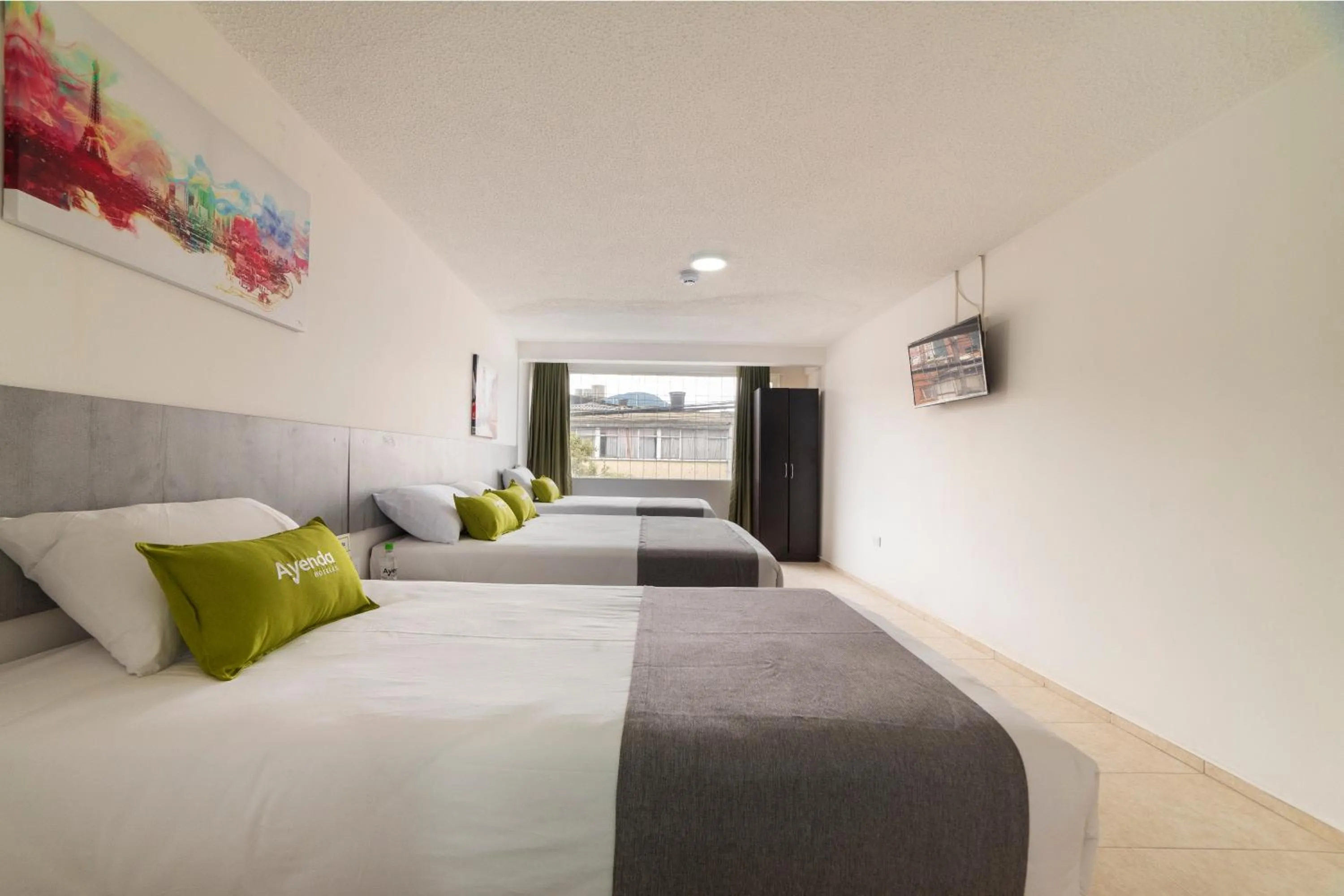 Bed in Ayenda 1055 Agora INN Corferias
