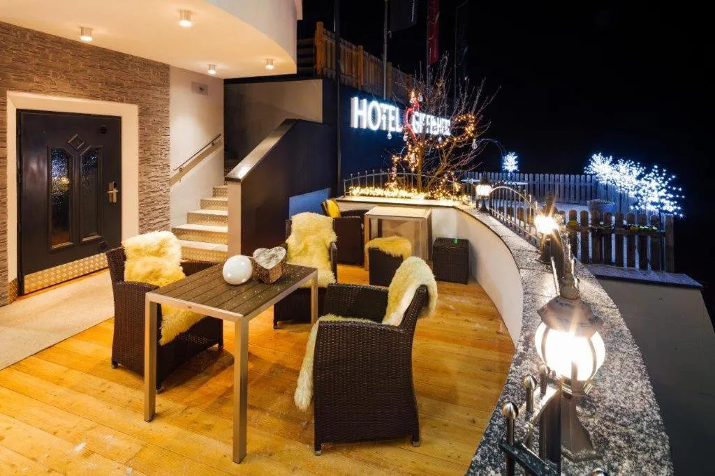 Balcony/Terrace in Hotel Beverly Hill