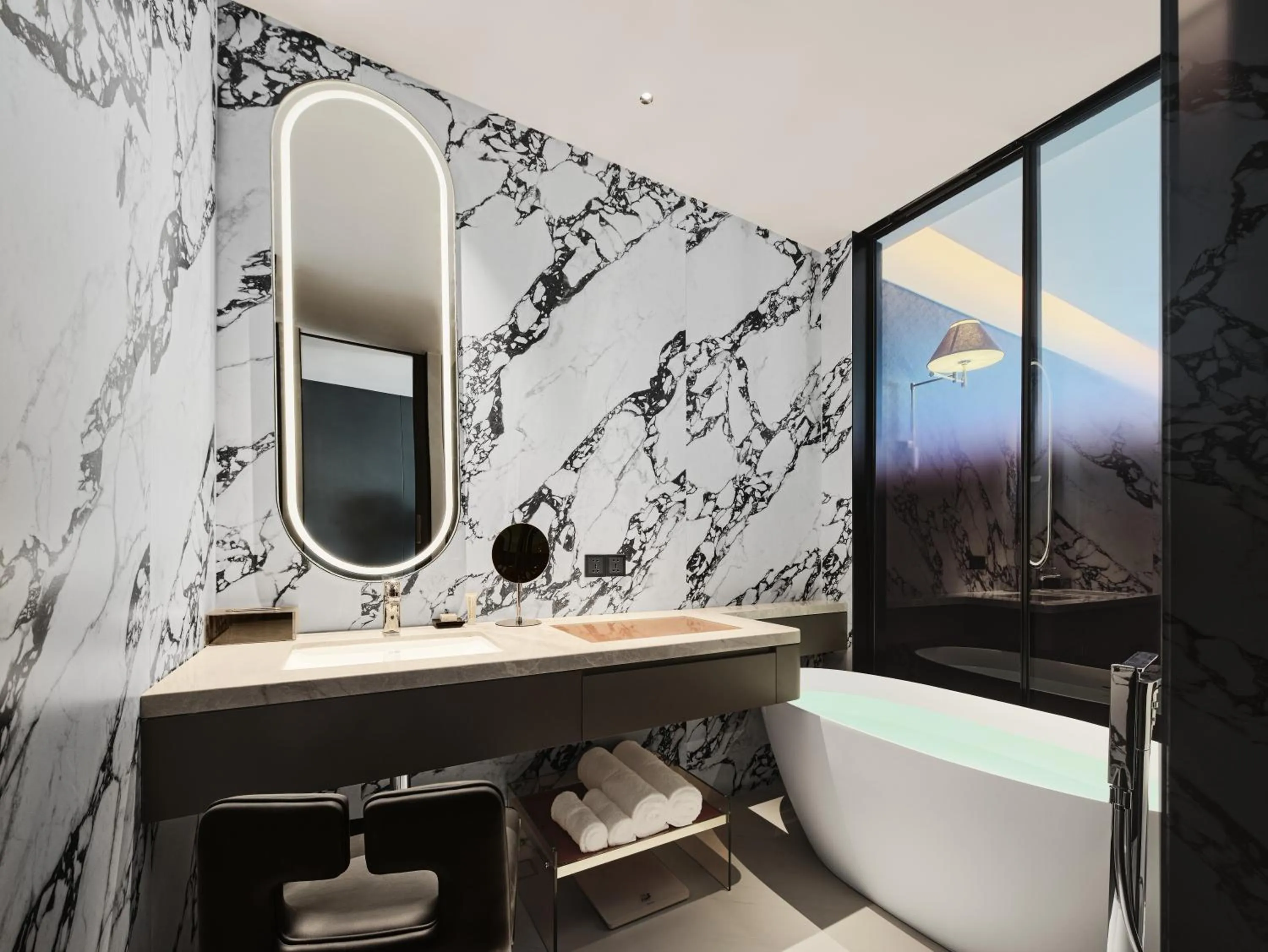 Bathroom in ISEYA Panoramic Hotel Changsha Wuyi Square Flagship