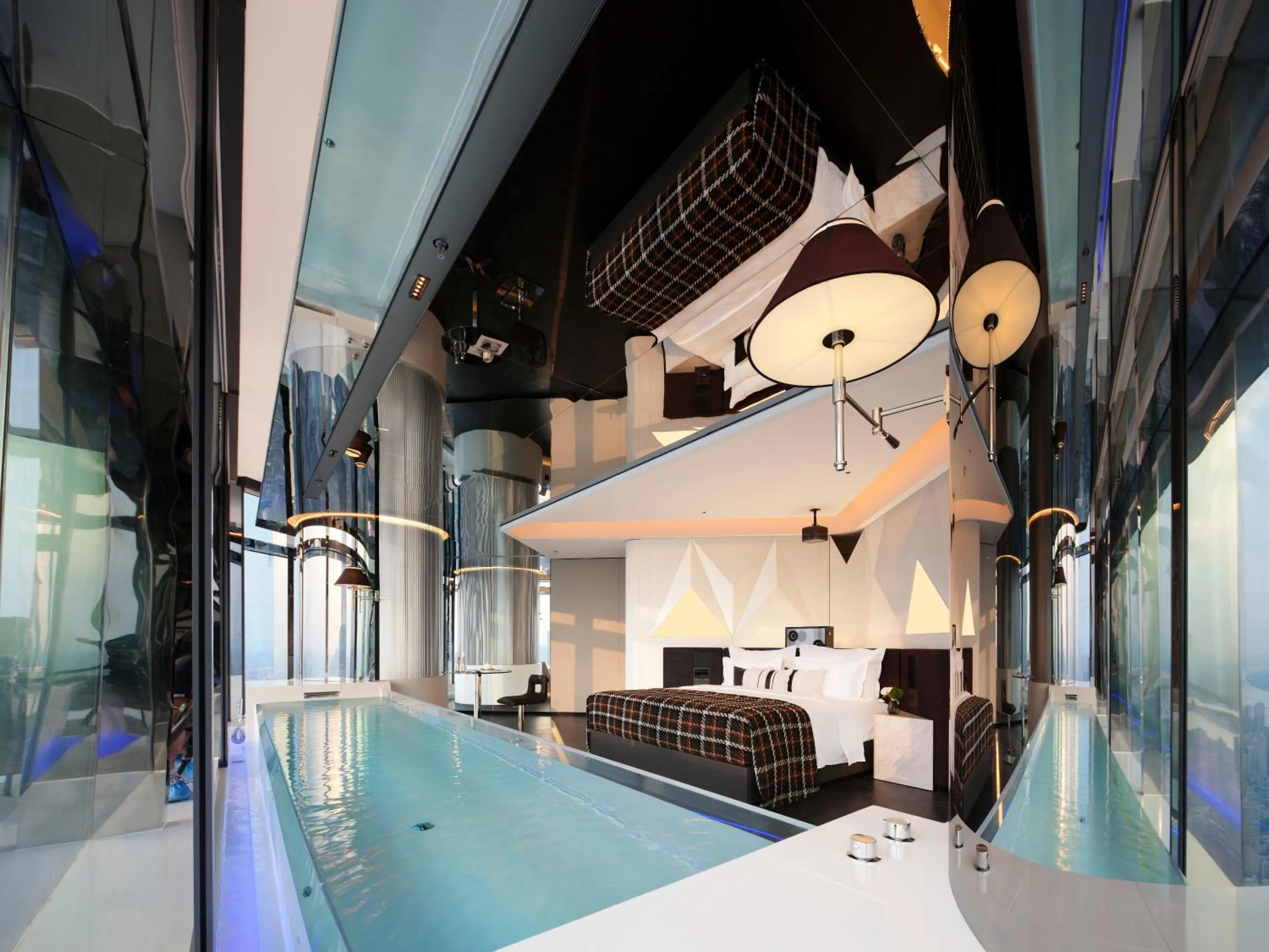 Photo of the whole room in ISEYA Panoramic Hotel Changsha Wuyi Square Flagship