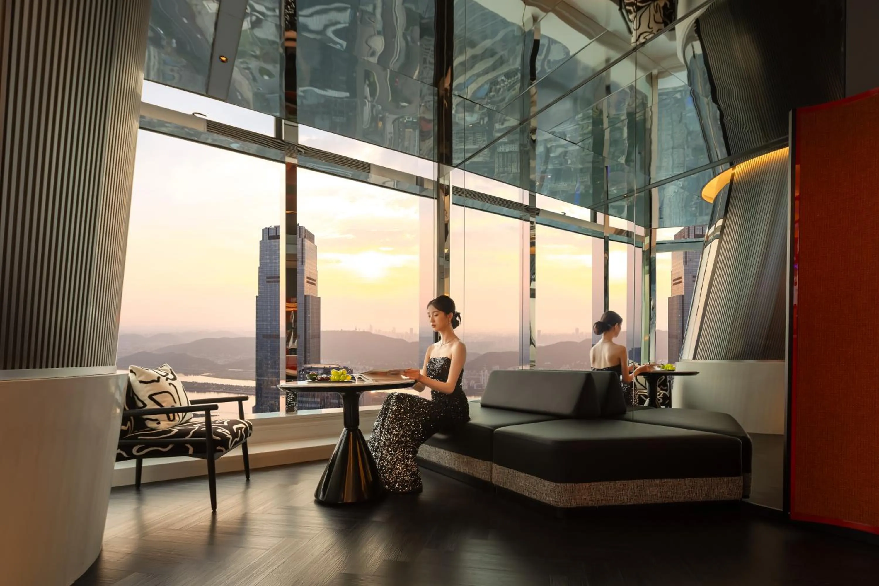 Photo of the whole room in ISEYA Panoramic Hotel Changsha Wuyi Square Flagship