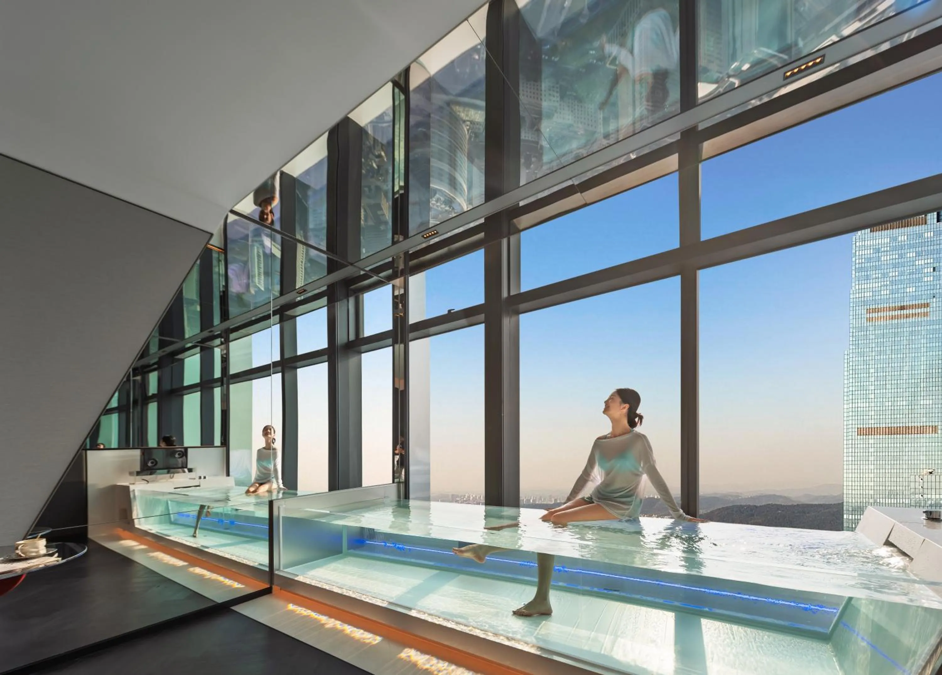 Hot Tub in ISEYA Panoramic Hotel Changsha Wuyi Square Flagship