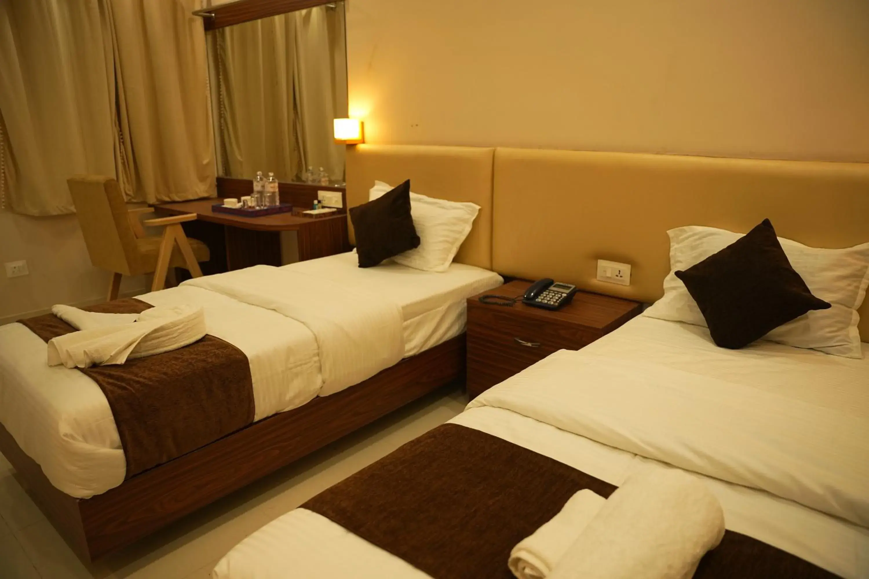 Twin Room in Hotel Mystic Mithila Twin Room in Hotel Mystic Mithila