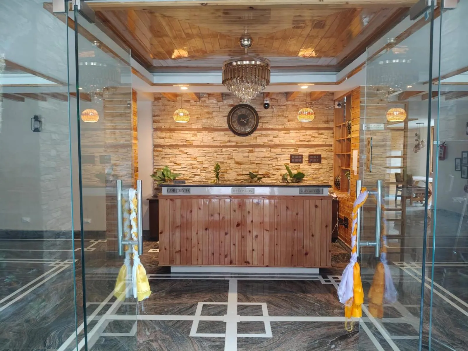 Lobby or reception in Nature's Nest Resort