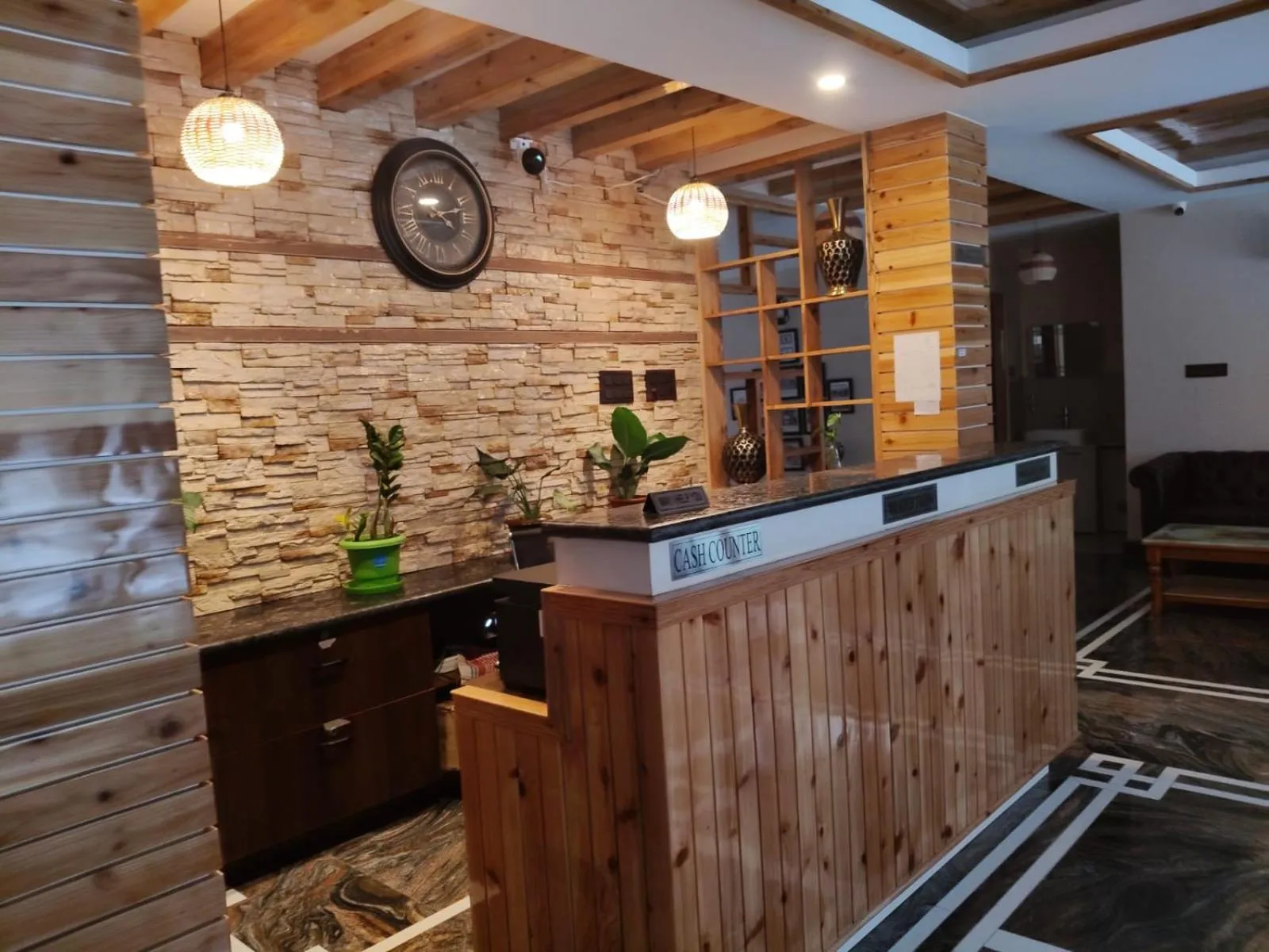 Lobby or reception in Nature's Nest Resort