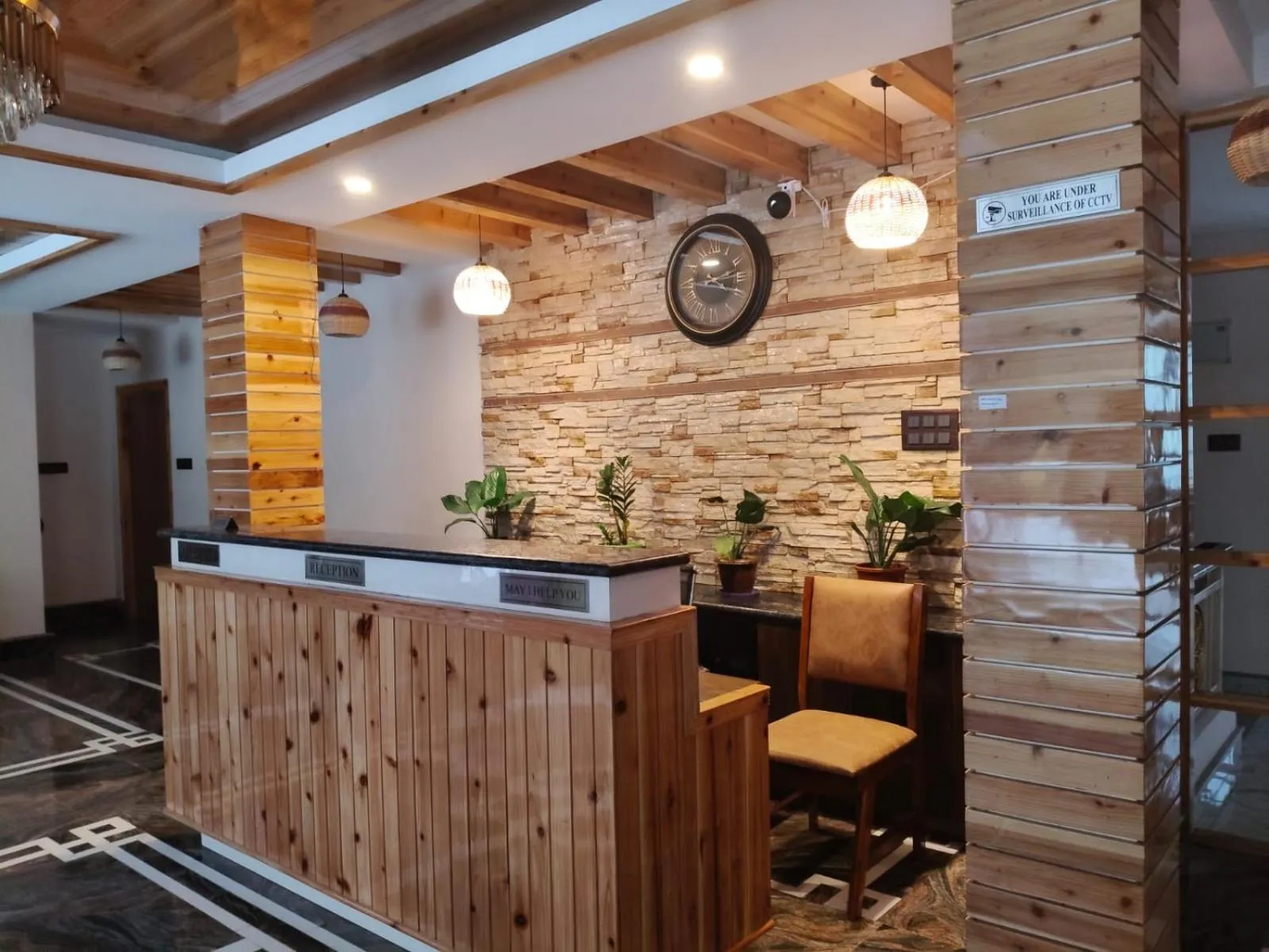 Lobby or reception in Nature's Nest Resort