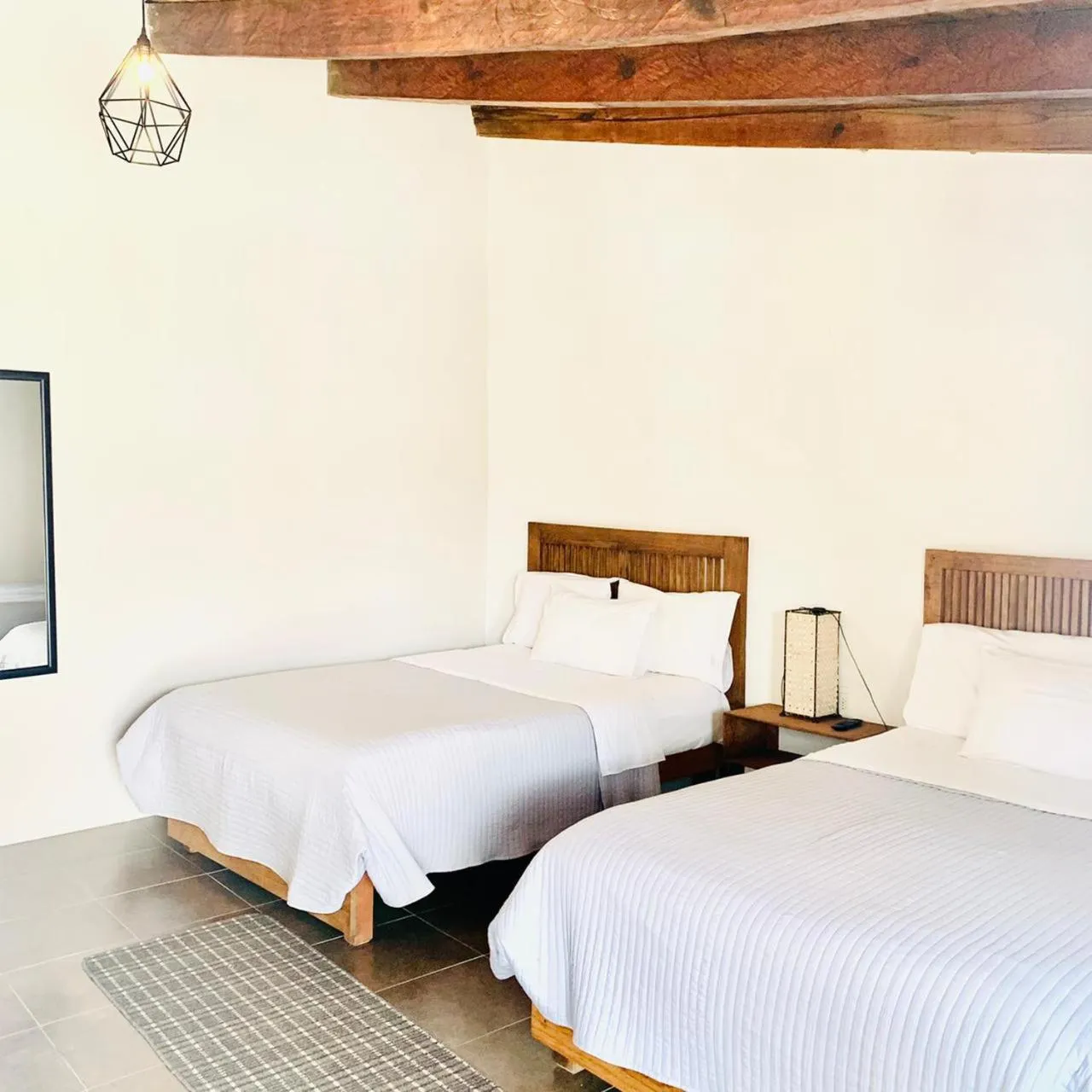 Standard Double Room with Two Double Beds in Villa Maria Hotel