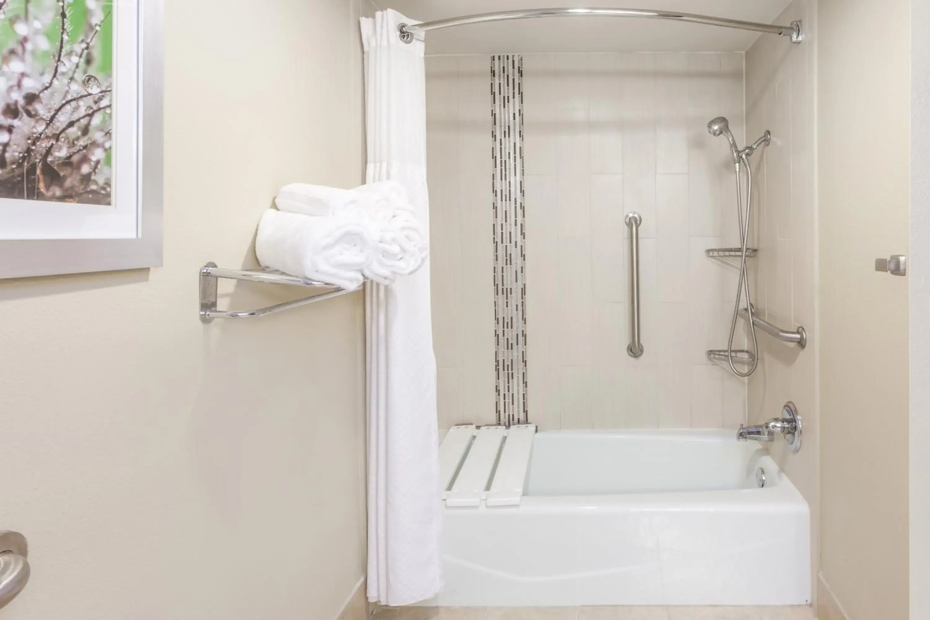 Bathroom in Holiday Inn Hotel & Suites Oklahoma City North by IHG Bathroom in Holiday Inn Hotel & Suites Oklahoma City North by IHG