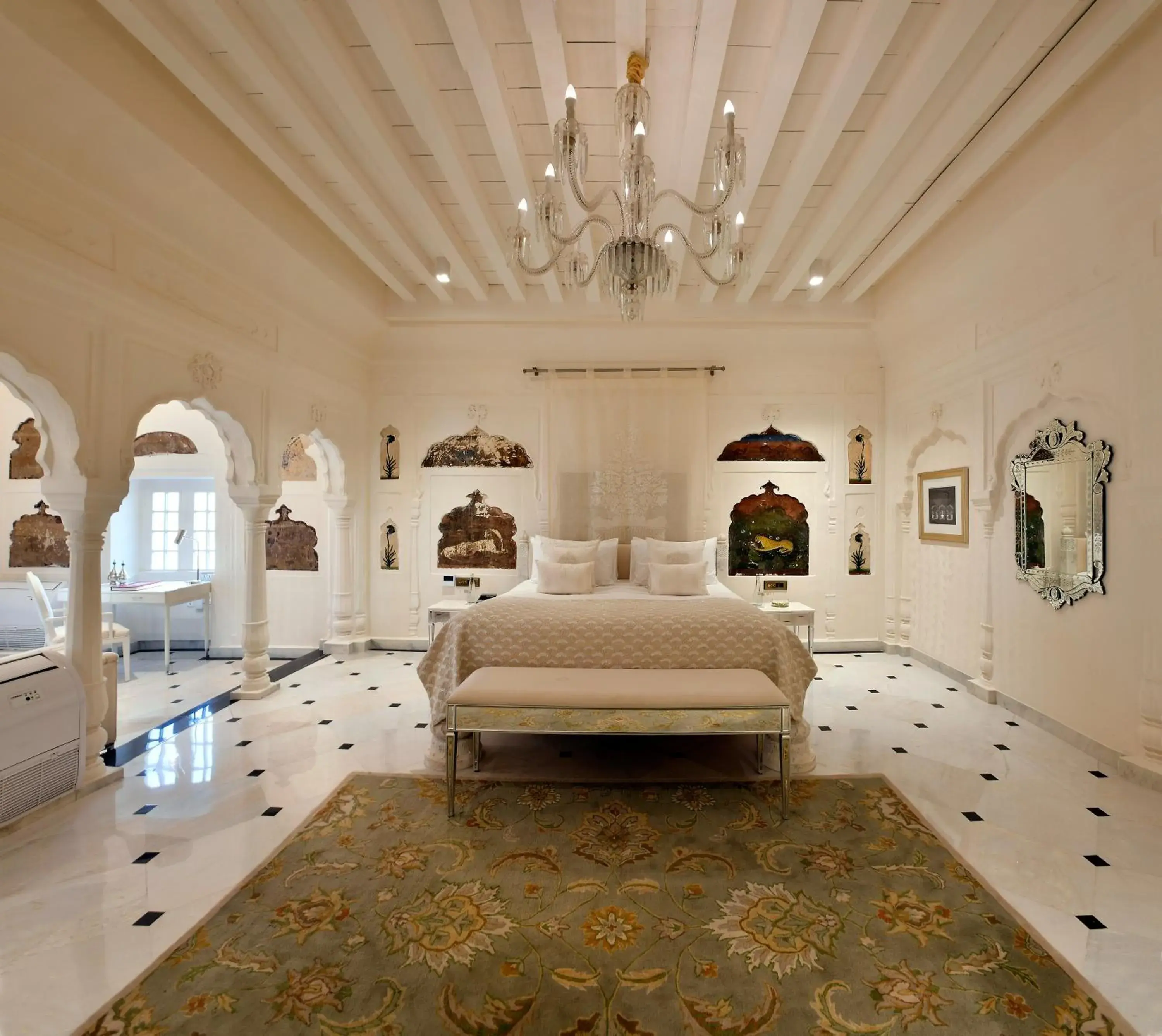 Luxury Suite - single occupancy in RAN BAAS The Palace An 18th-century Royal Palace in Punjab Luxury Suite - single occupancy in RAN BAAS The Palace An 18th-century Royal Palace in Punjab