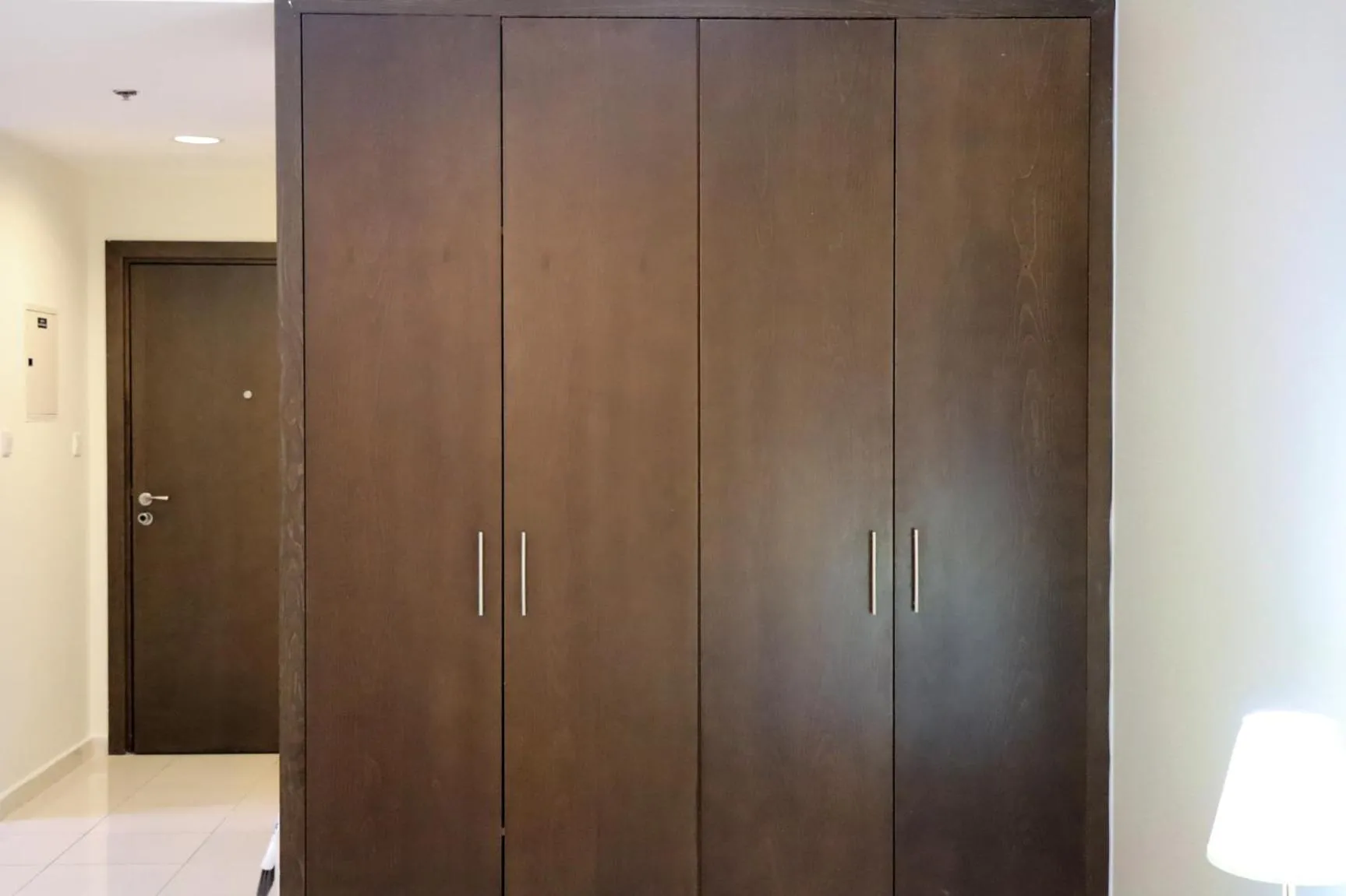 wardrobe in Livbnb-Spacious JVC Studio, Near Dining and Shops