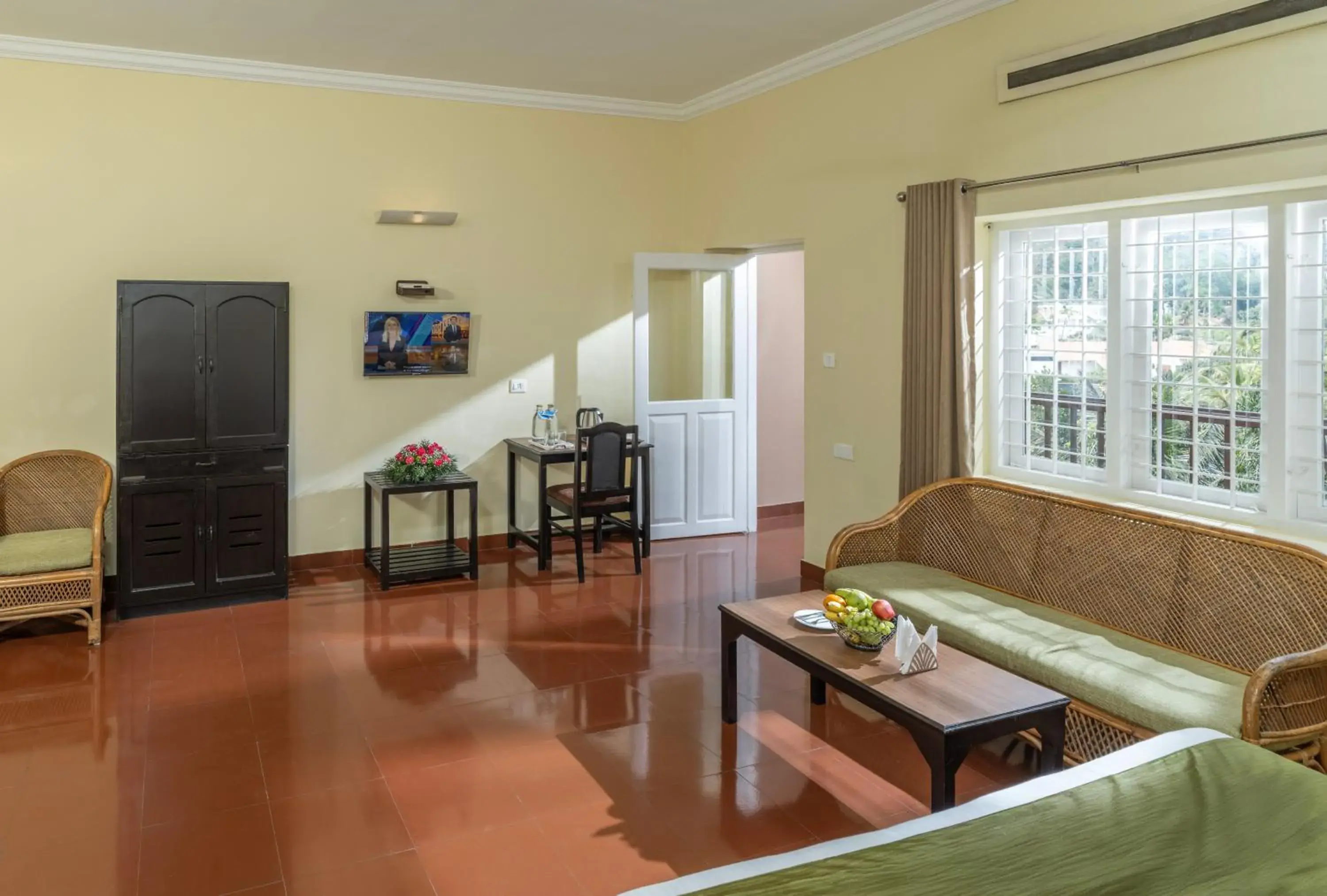 Bedroom in The Cardamom Thekkady Bedroom in The Cardamom Thekkady