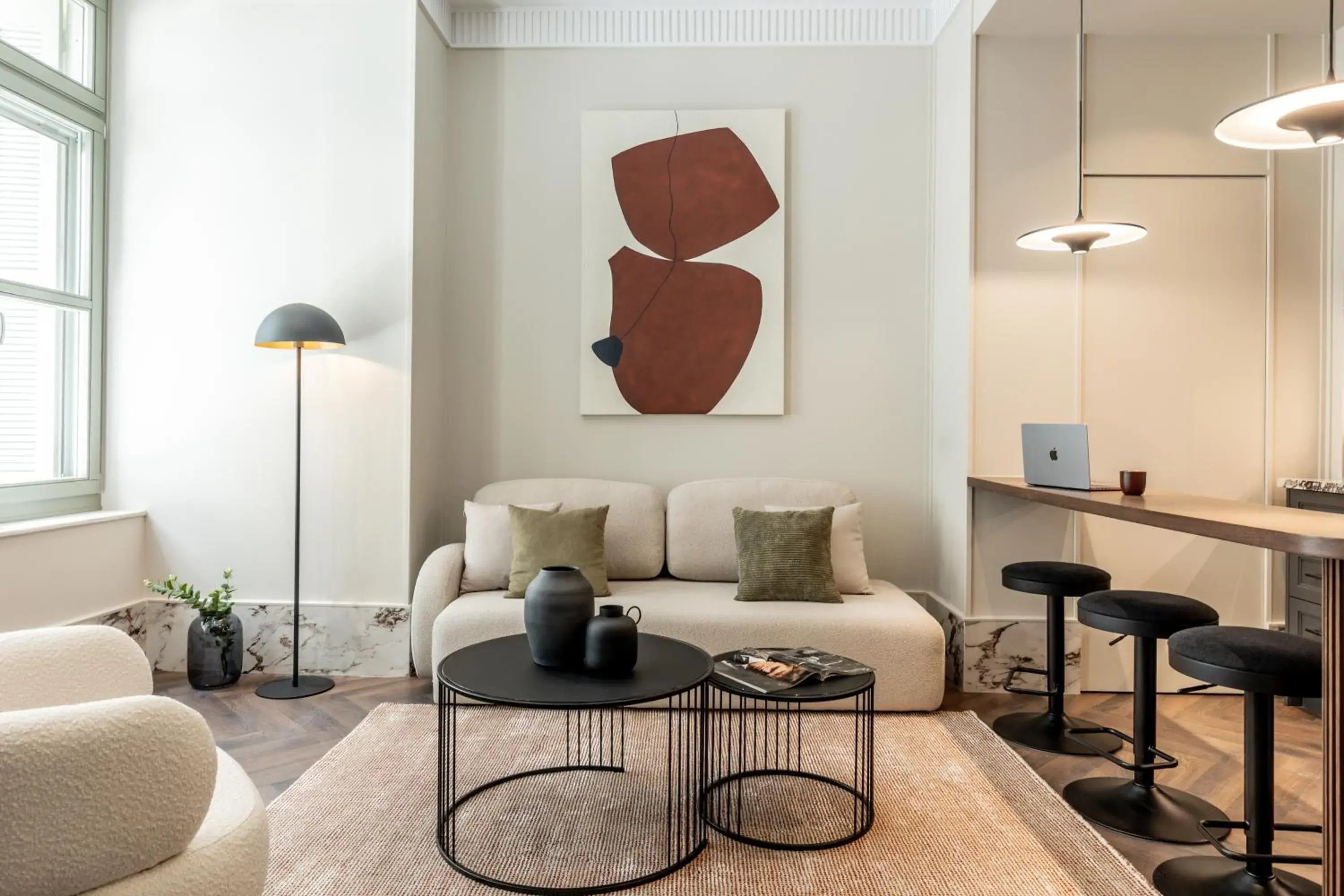 Living room in Rua Augusta Living room in Rua Augusta