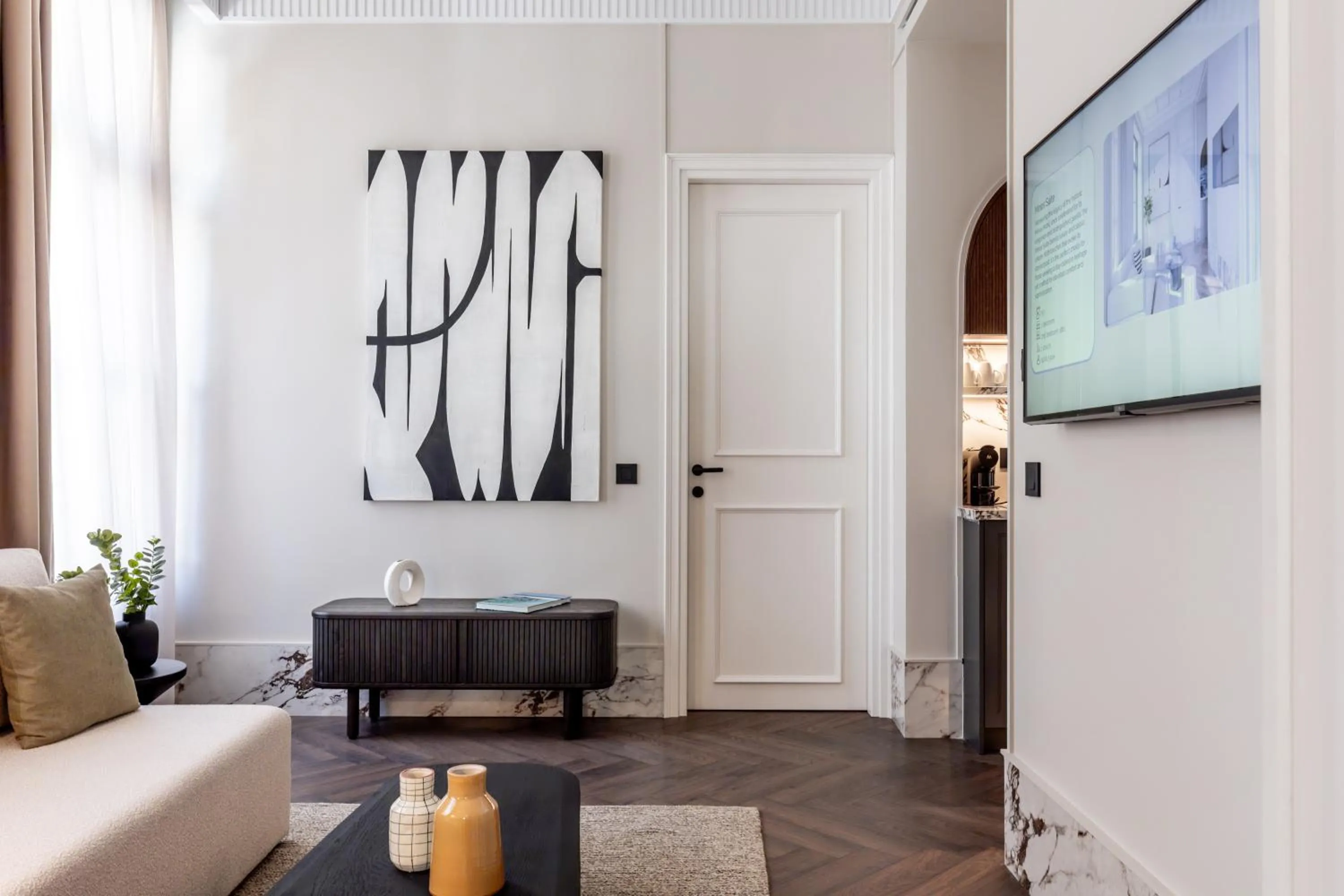 Living room in Rua Augusta