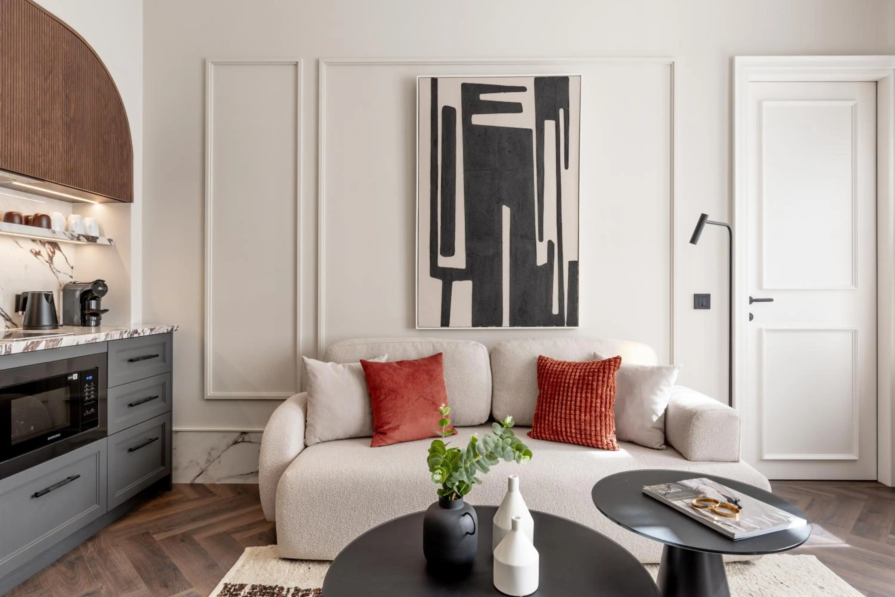 Living room in Rua Augusta