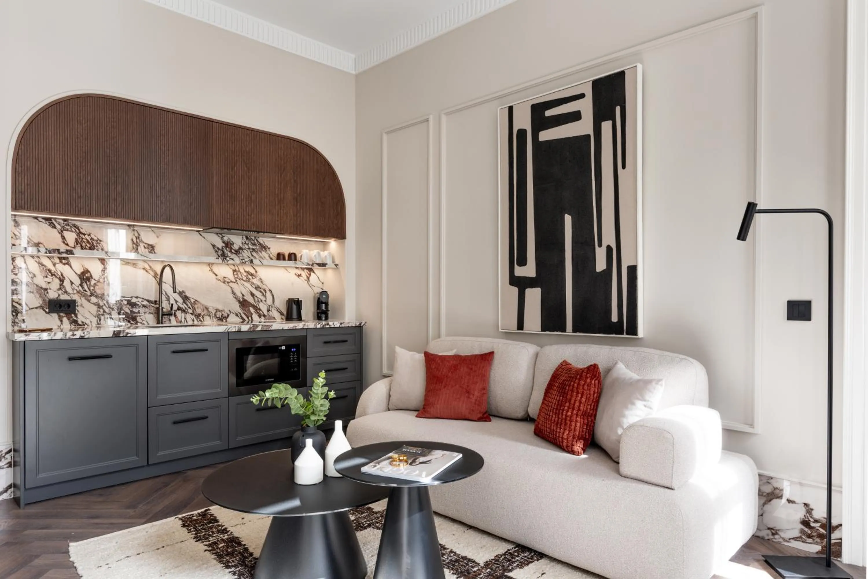 Living room in Rua Augusta