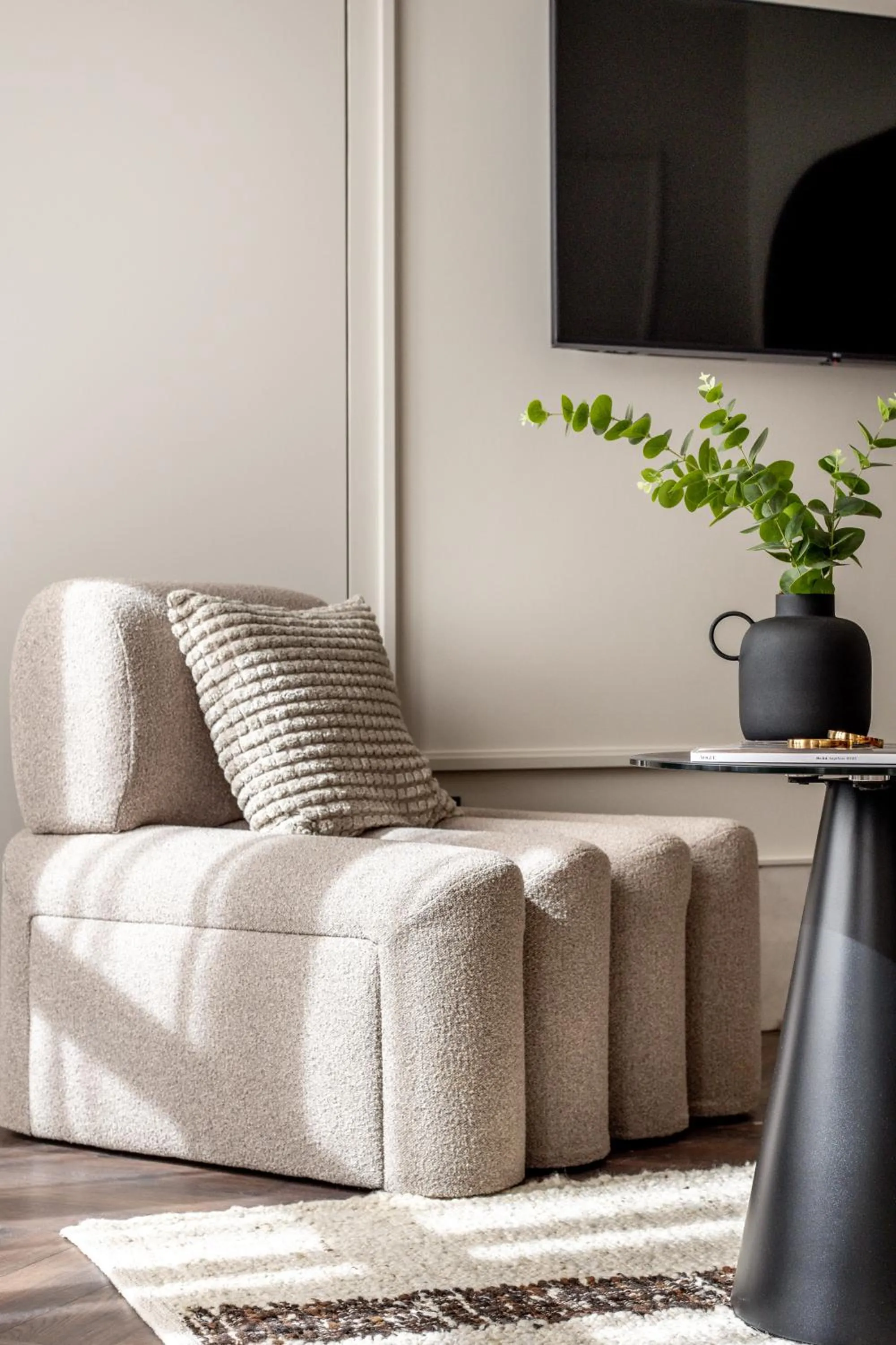Living room in Rua Augusta