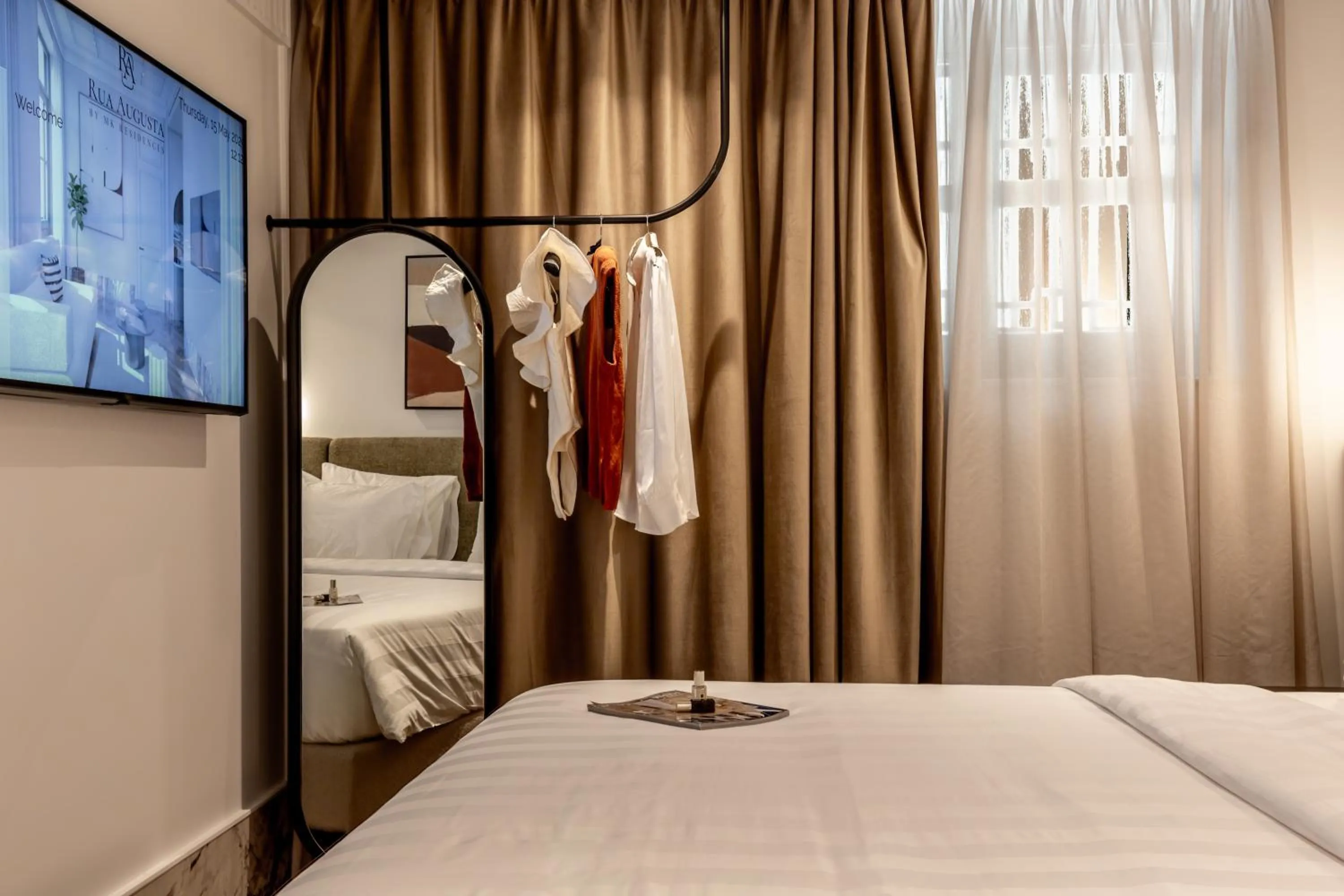 Bedroom, Bed in Rua Augusta