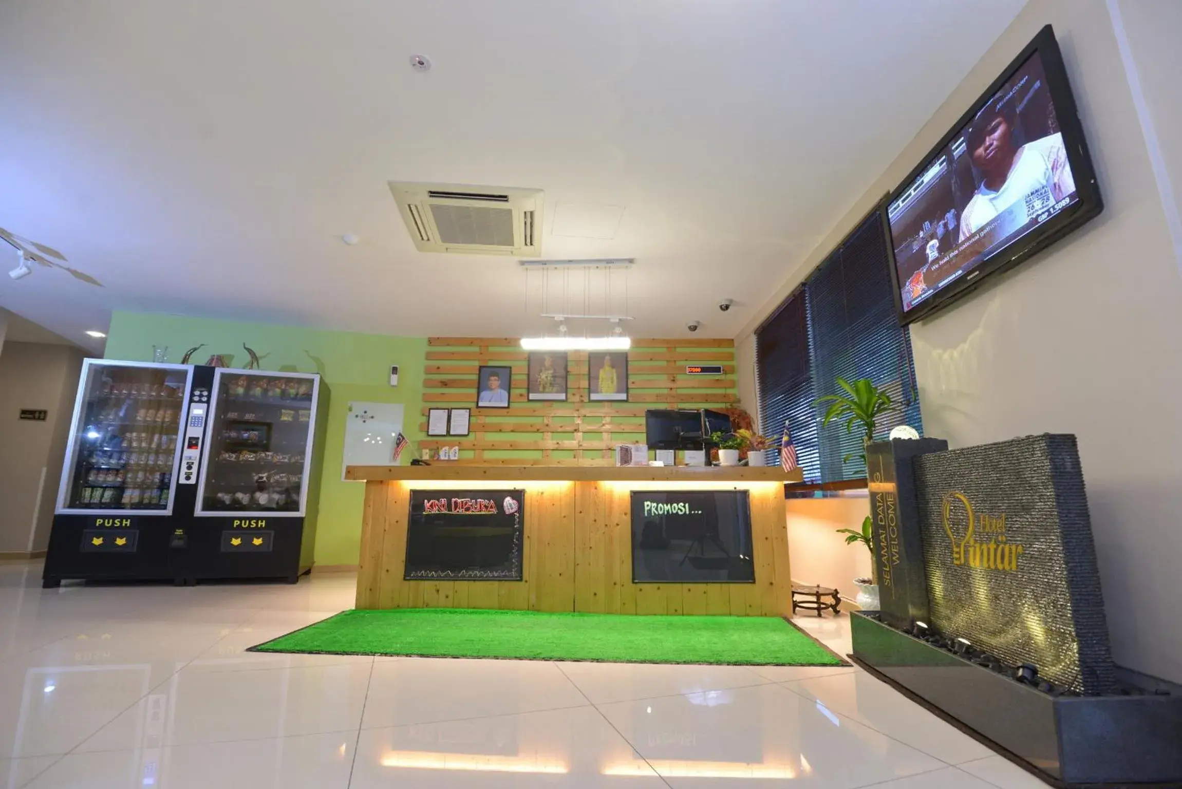 Lobby or reception in Hotel Pintar Lobby or reception in Hotel Pintar