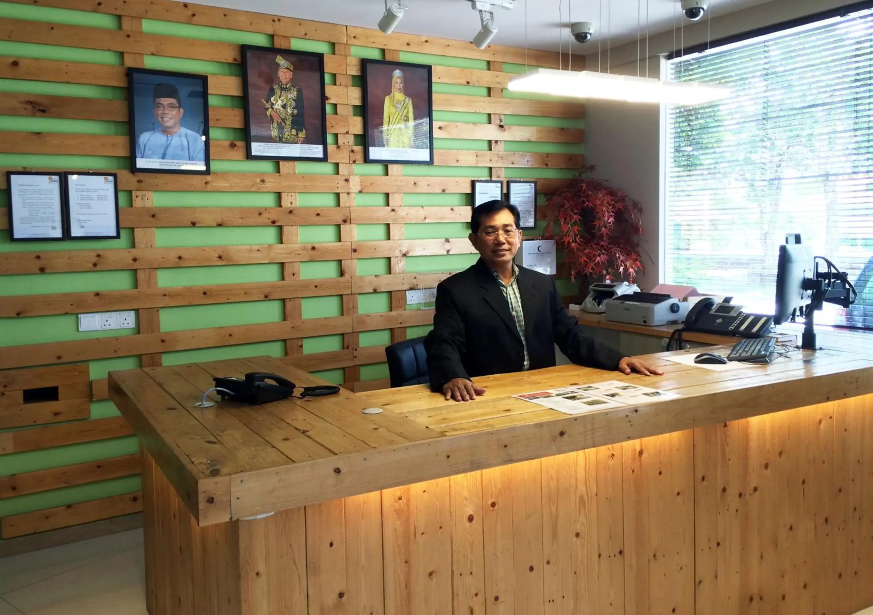 Lobby or reception in Hotel Pintar Lobby or reception in Hotel Pintar