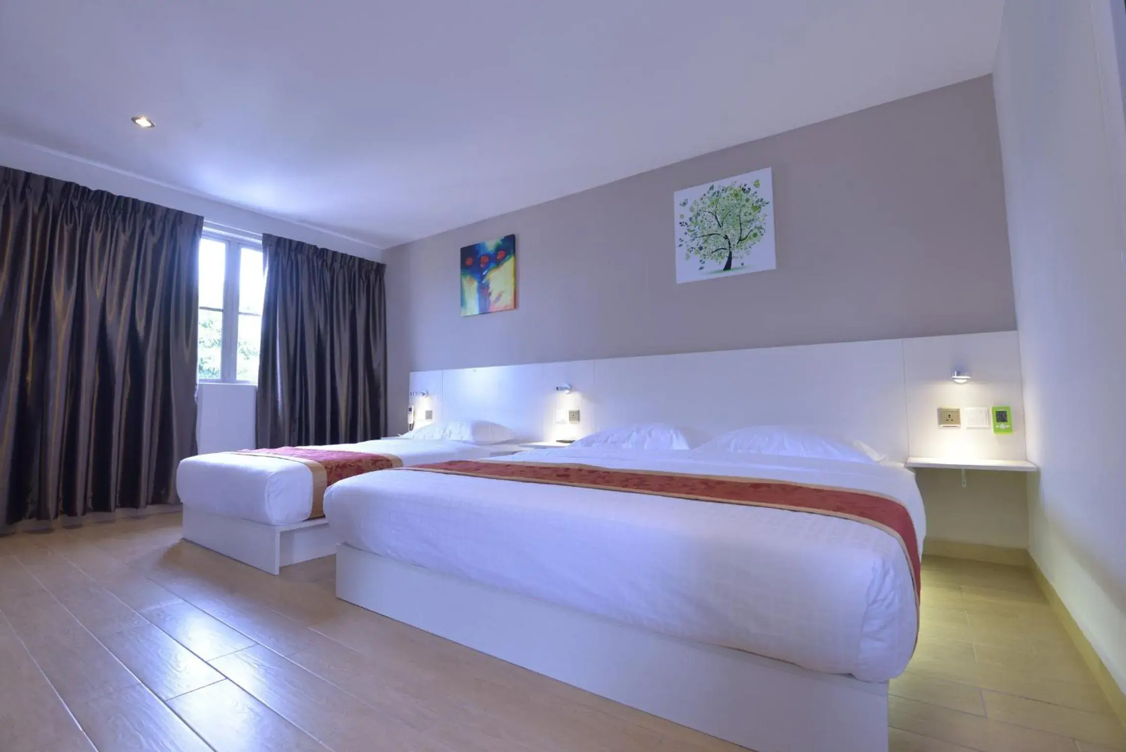 Bed in Hotel Pintar Bed in Hotel Pintar