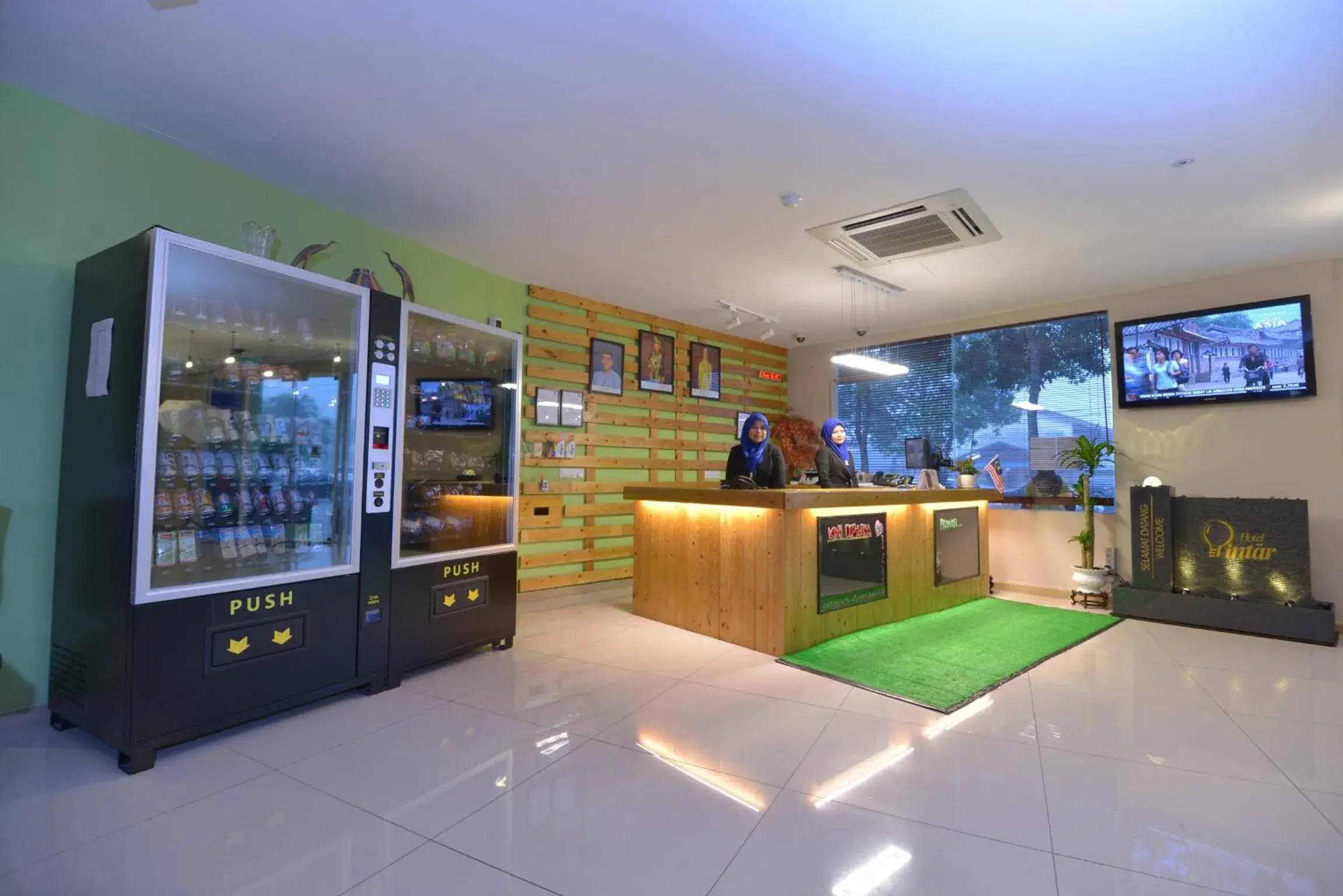 Lobby or reception in Hotel Pintar Lobby or reception in Hotel Pintar