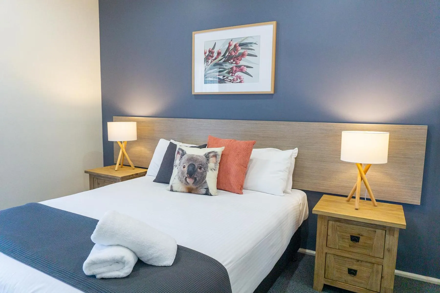 Bed in Port Stephens Koala Sanctuary