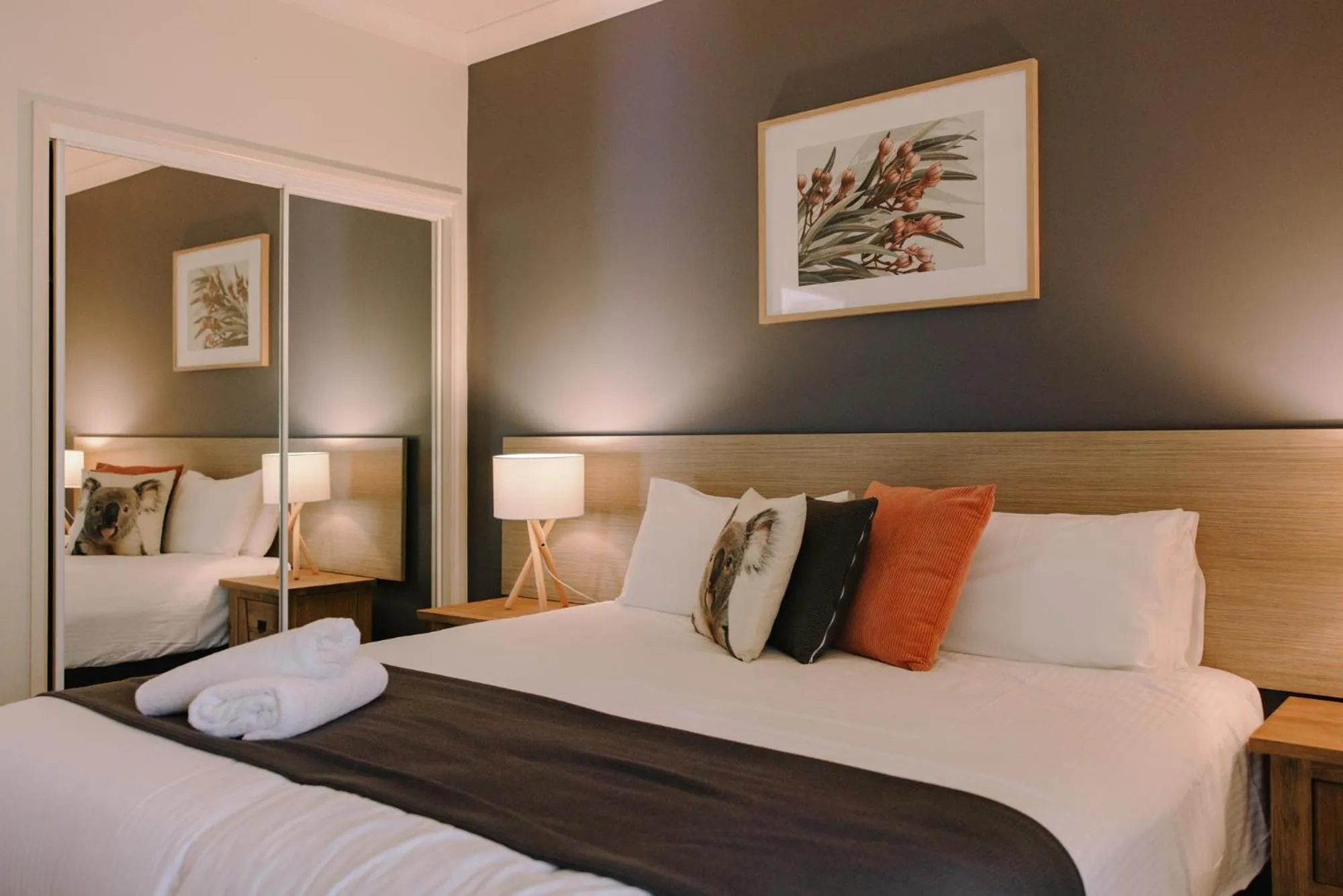 Bed in Port Stephens Koala Sanctuary