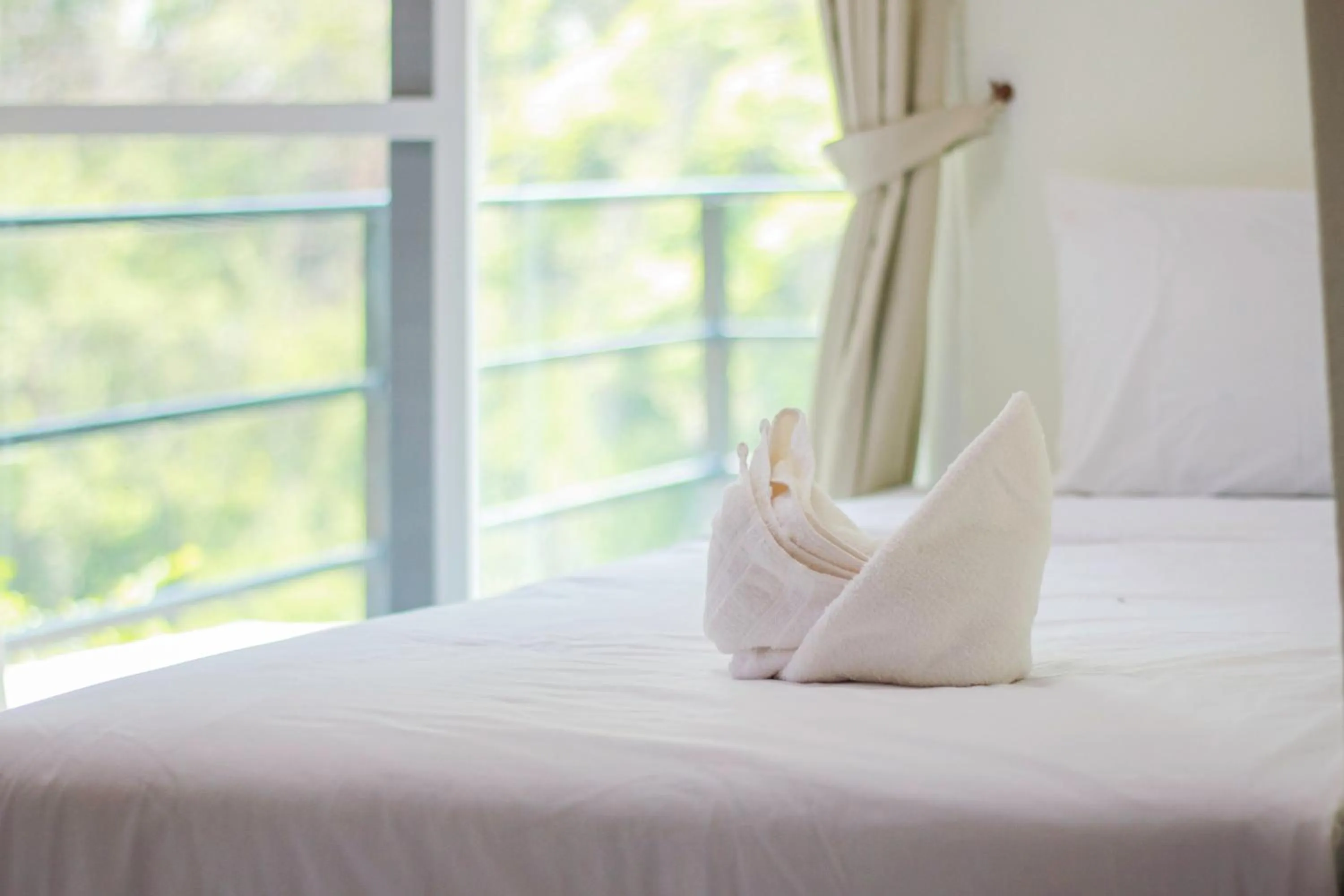 Bed in Saksupha Resort