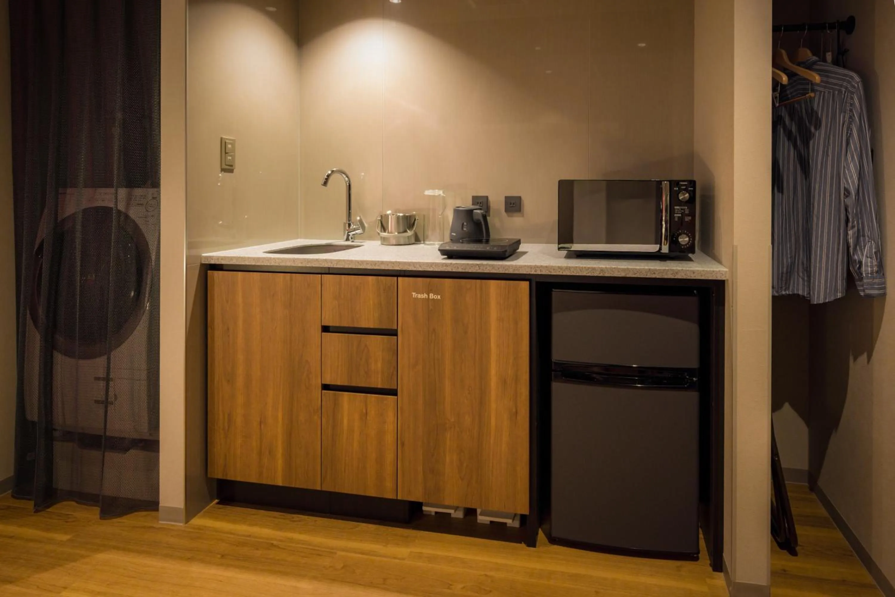 Kitchen or kitchenette in &Here SHINJUKU