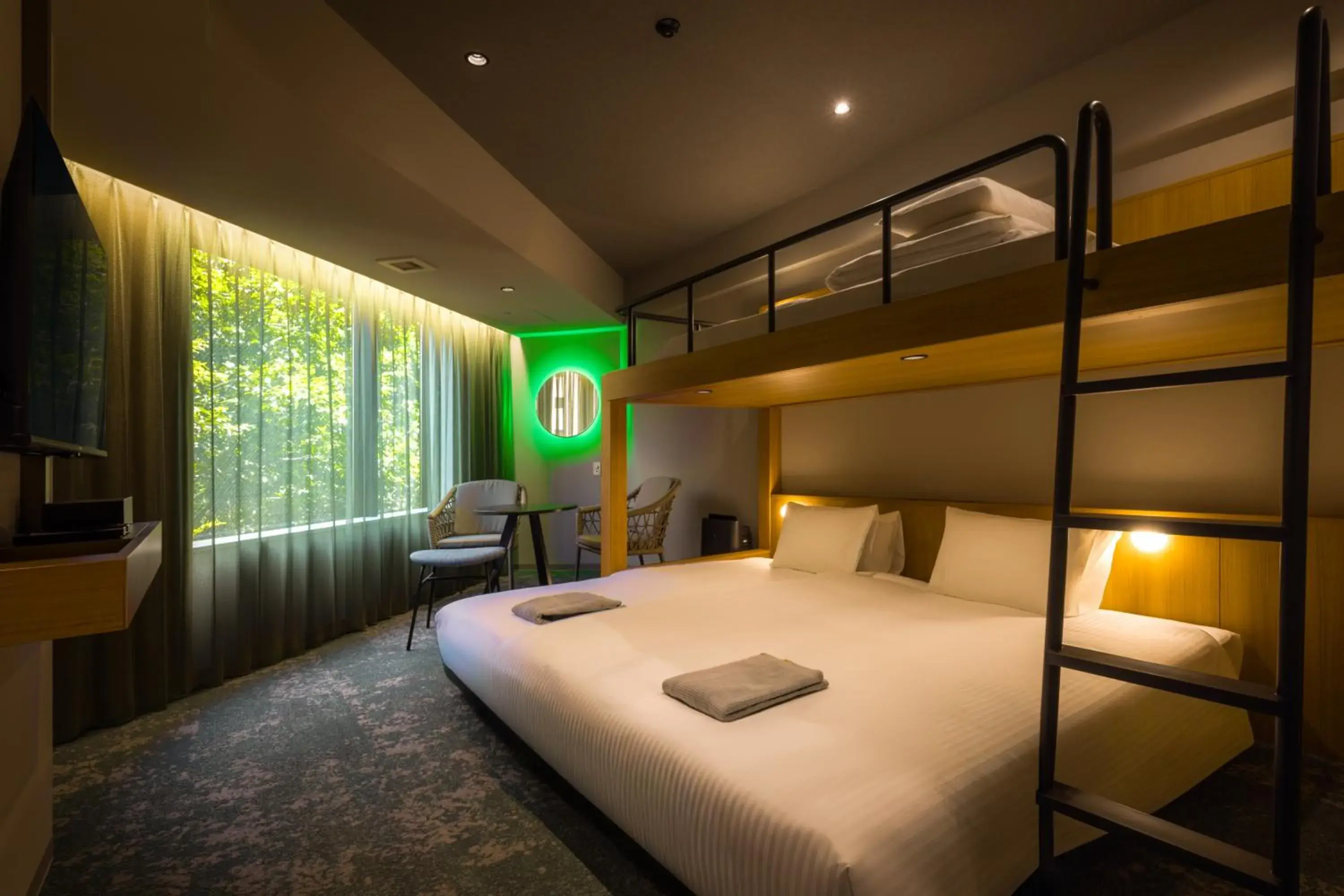 Superior Triple Bunk Bed Room in &Here SHINJUKU Superior Triple Bunk Bed Room in &Here SHINJUKU