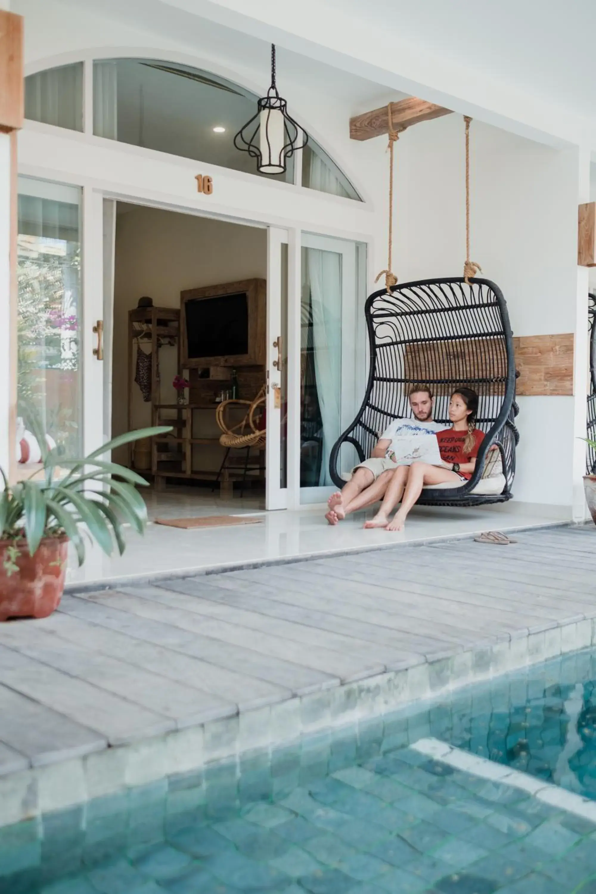 Poolside King Room in Pesona Beach Resort & Spa - Adults Only Poolside King Room in Pesona Beach Resort & Spa - Adults Only