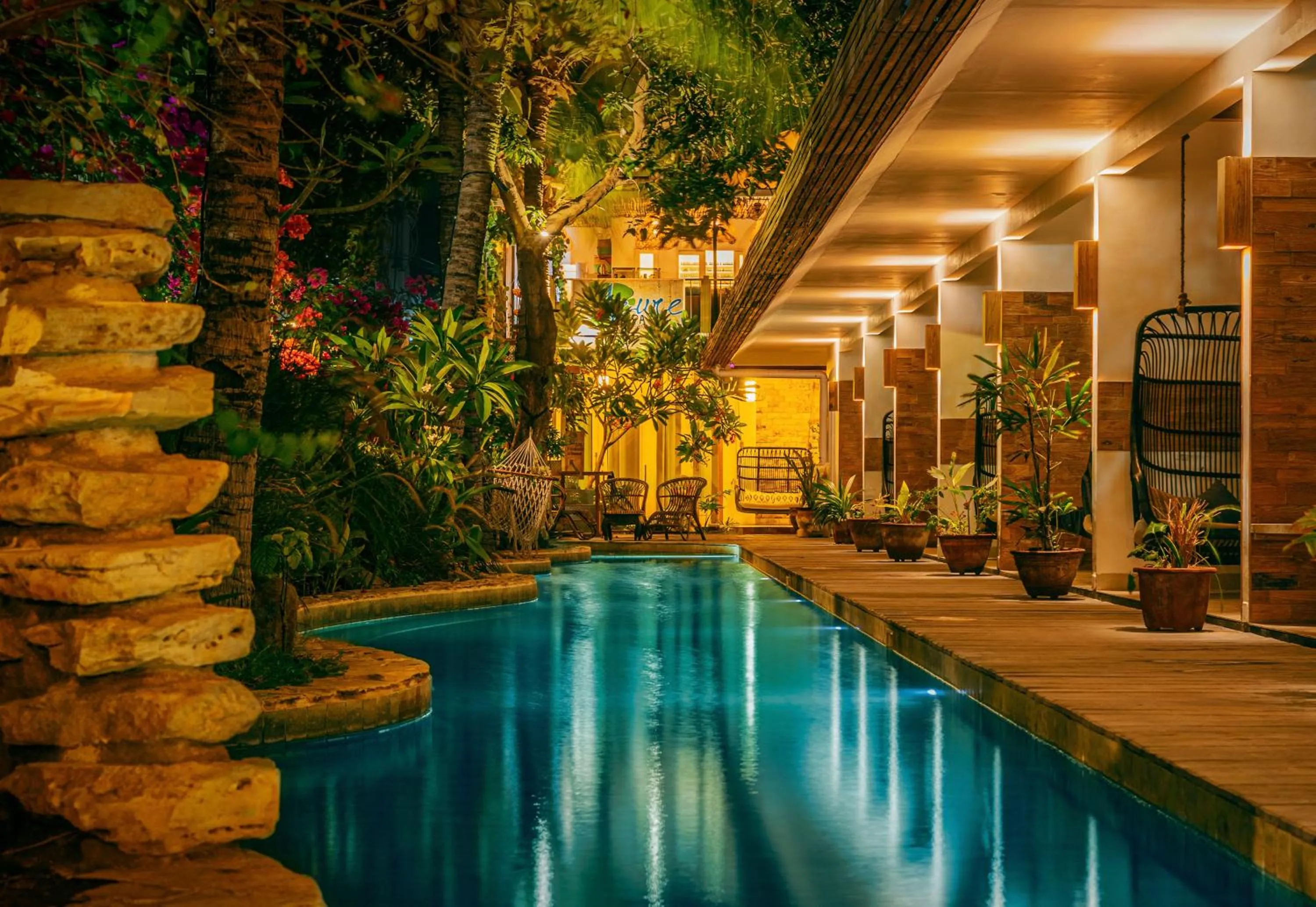 Swimming pool in Pesona Beach Resort & Spa - Adults Only