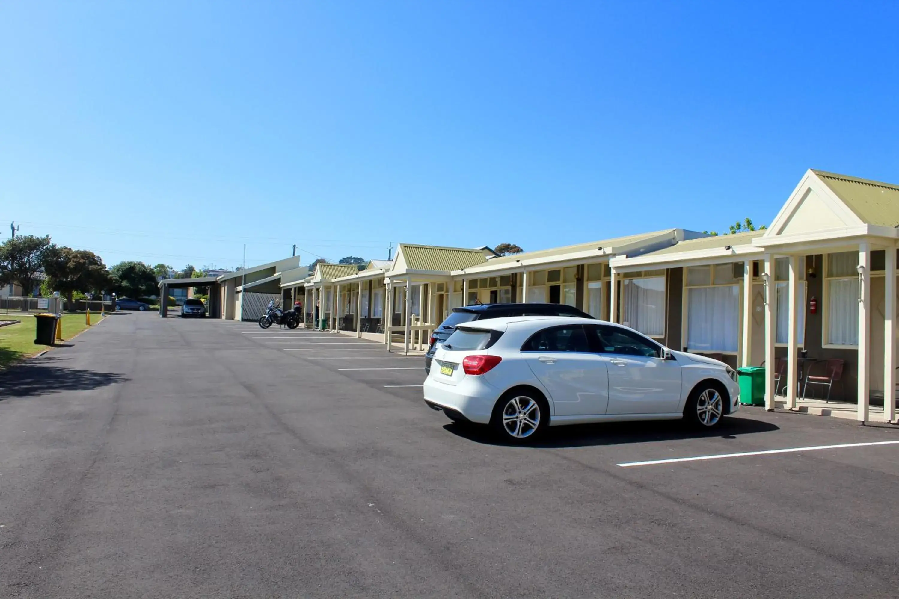 Facade/entrance in Pelicans Motel San Remo Facade/entrance in Pelicans Motel San Remo